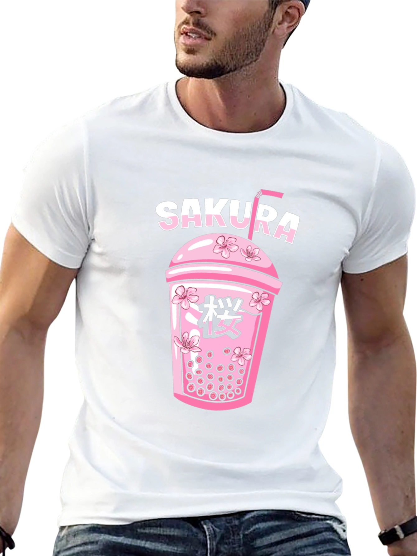 Sakura Bubble Tea Graphic Tee