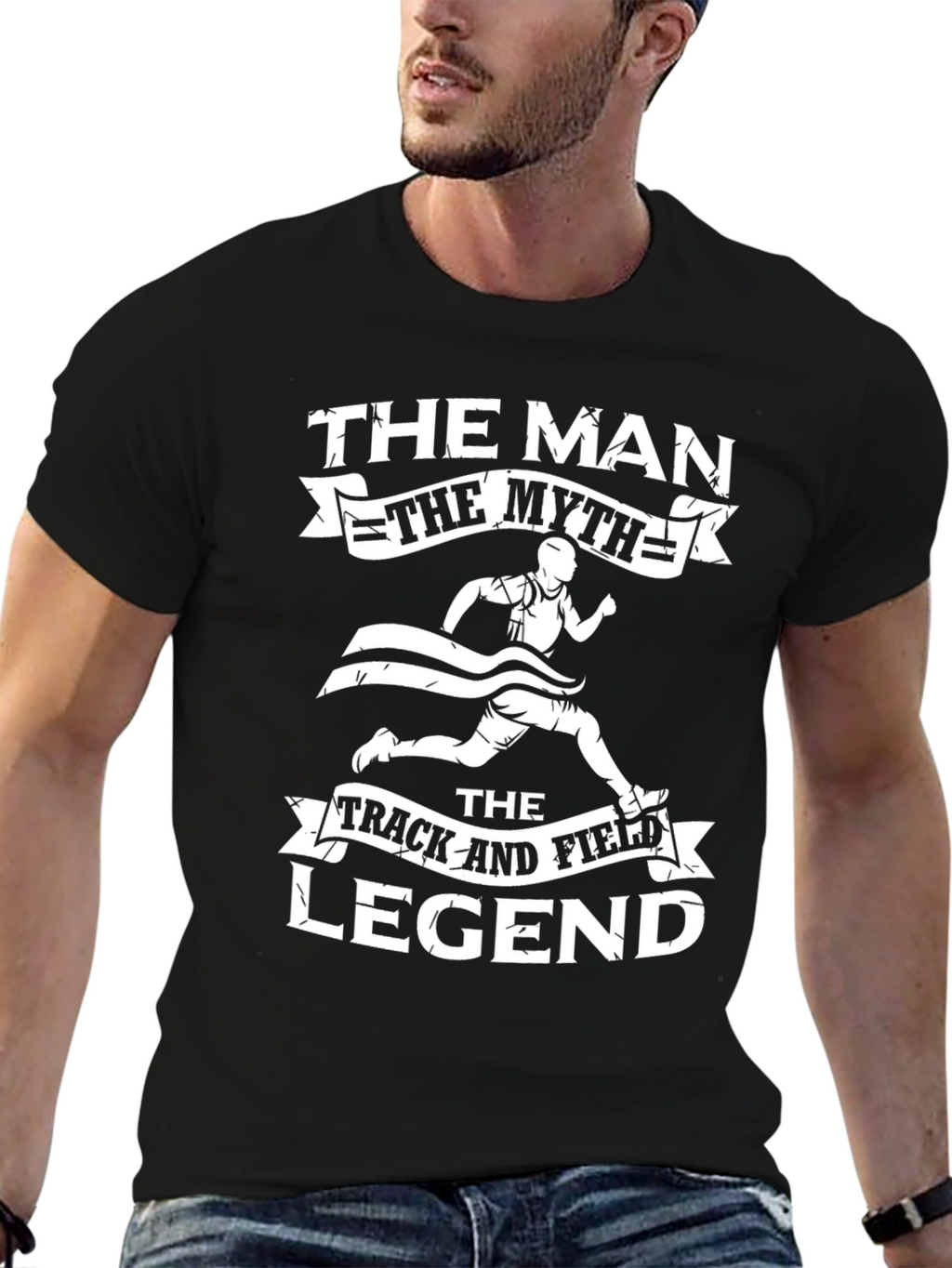 The Man The Myth Track Legend T-Shirt