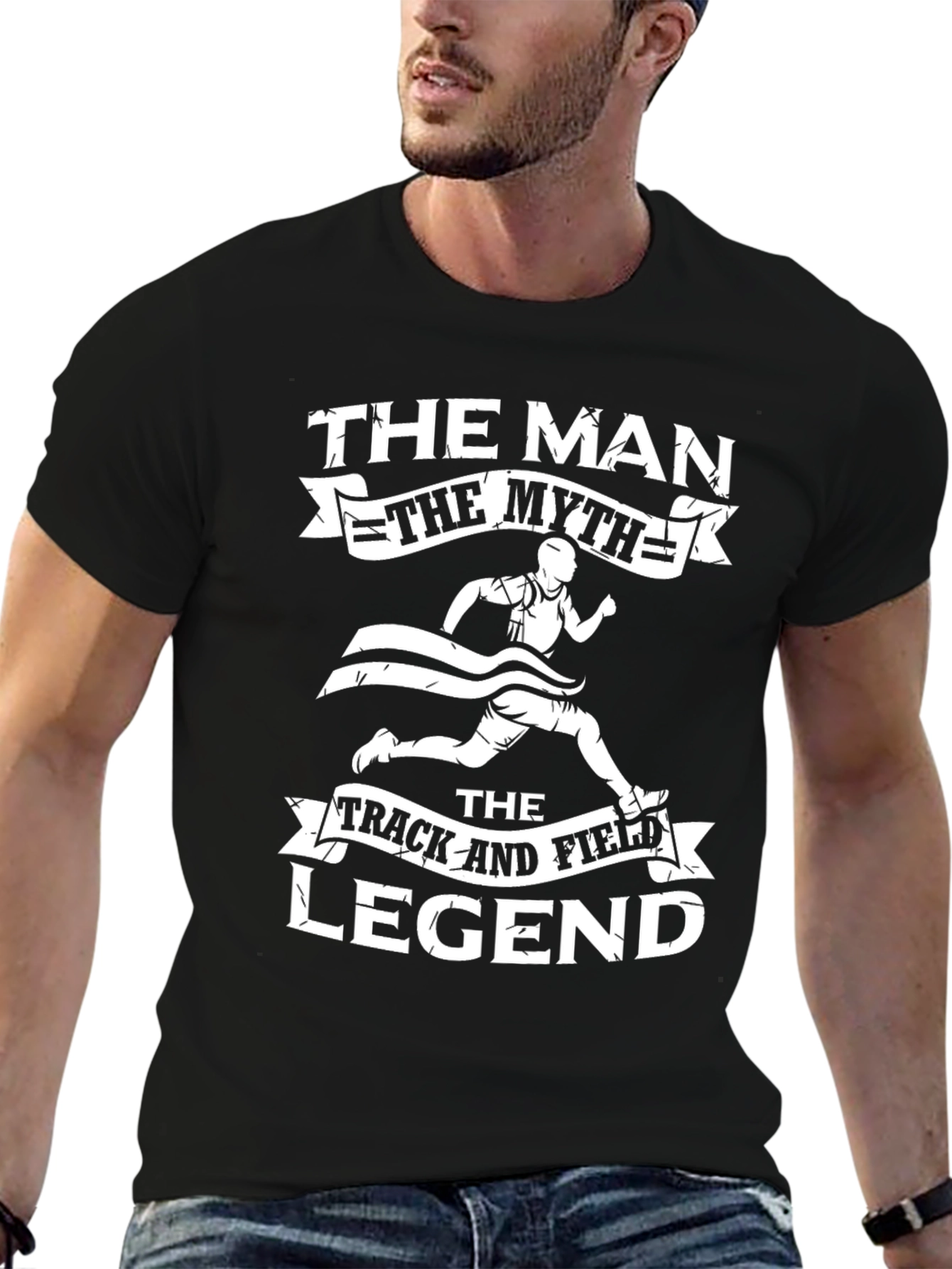 The Man The Myth Track Legend T-Shirt