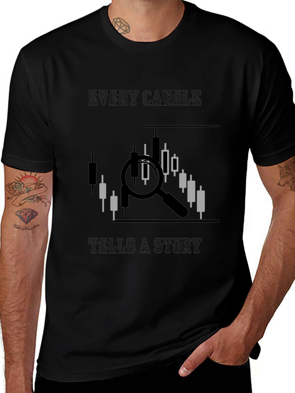 Traders Tee: Every Candle Tells a Story
