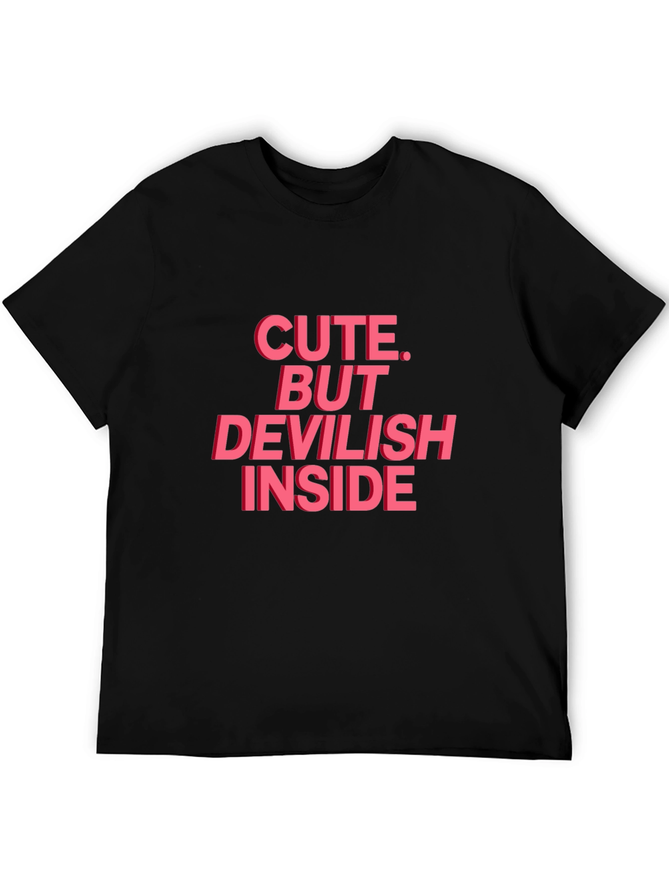 Cute But Devilish Inside Graphic Tee
