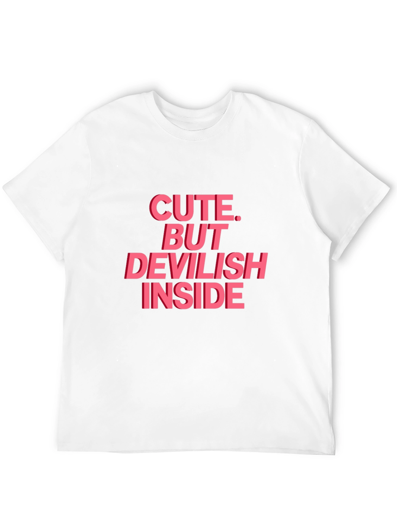 Cute But Devilish Inside Graphic Tee