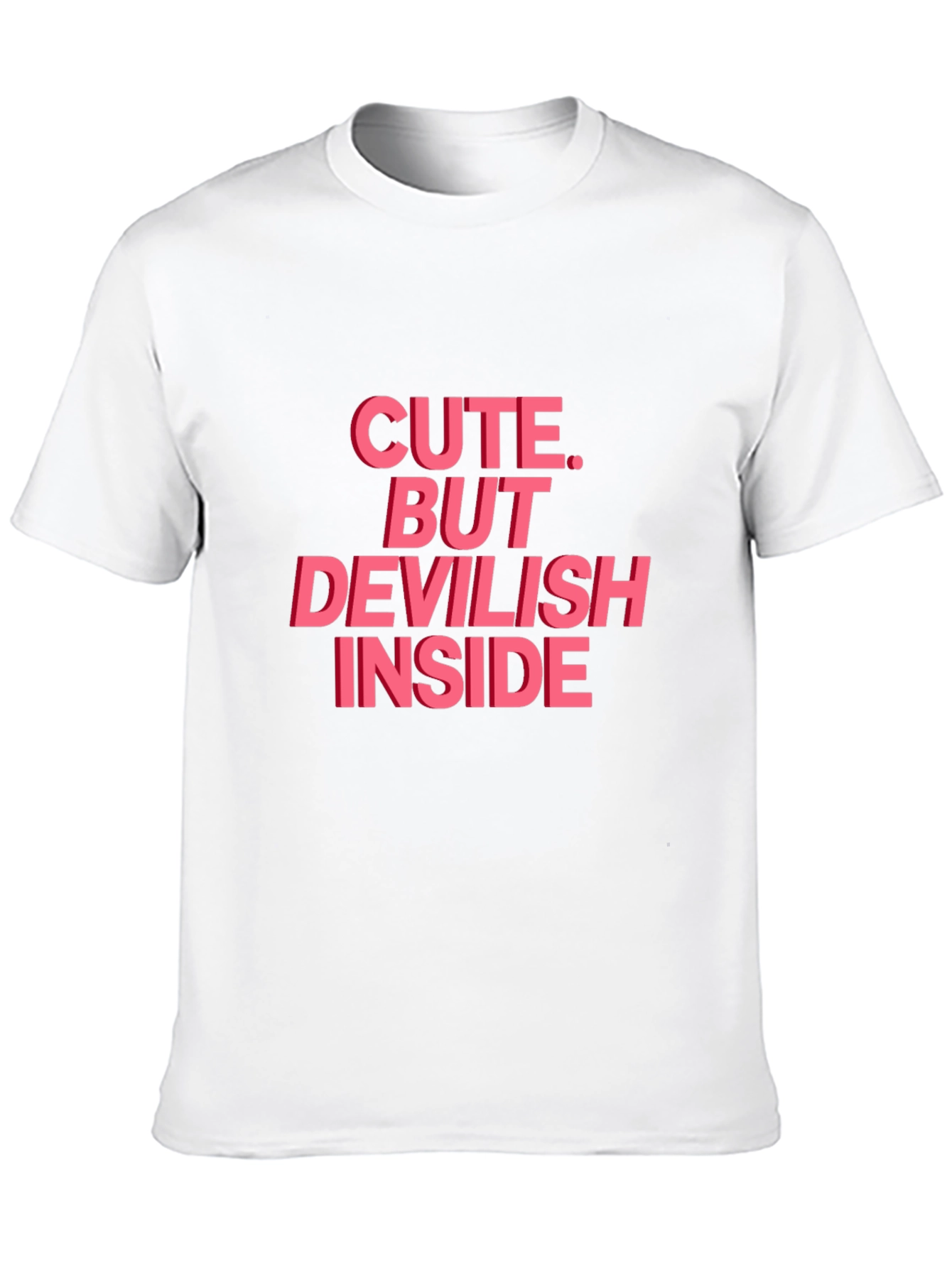 Cute But Devilish Inside Graphic Tee