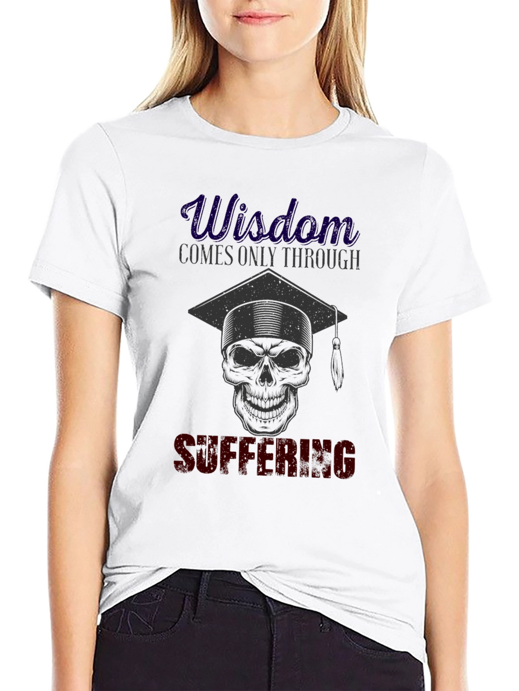Wisdom Through Suffering Graphic T-Shirt