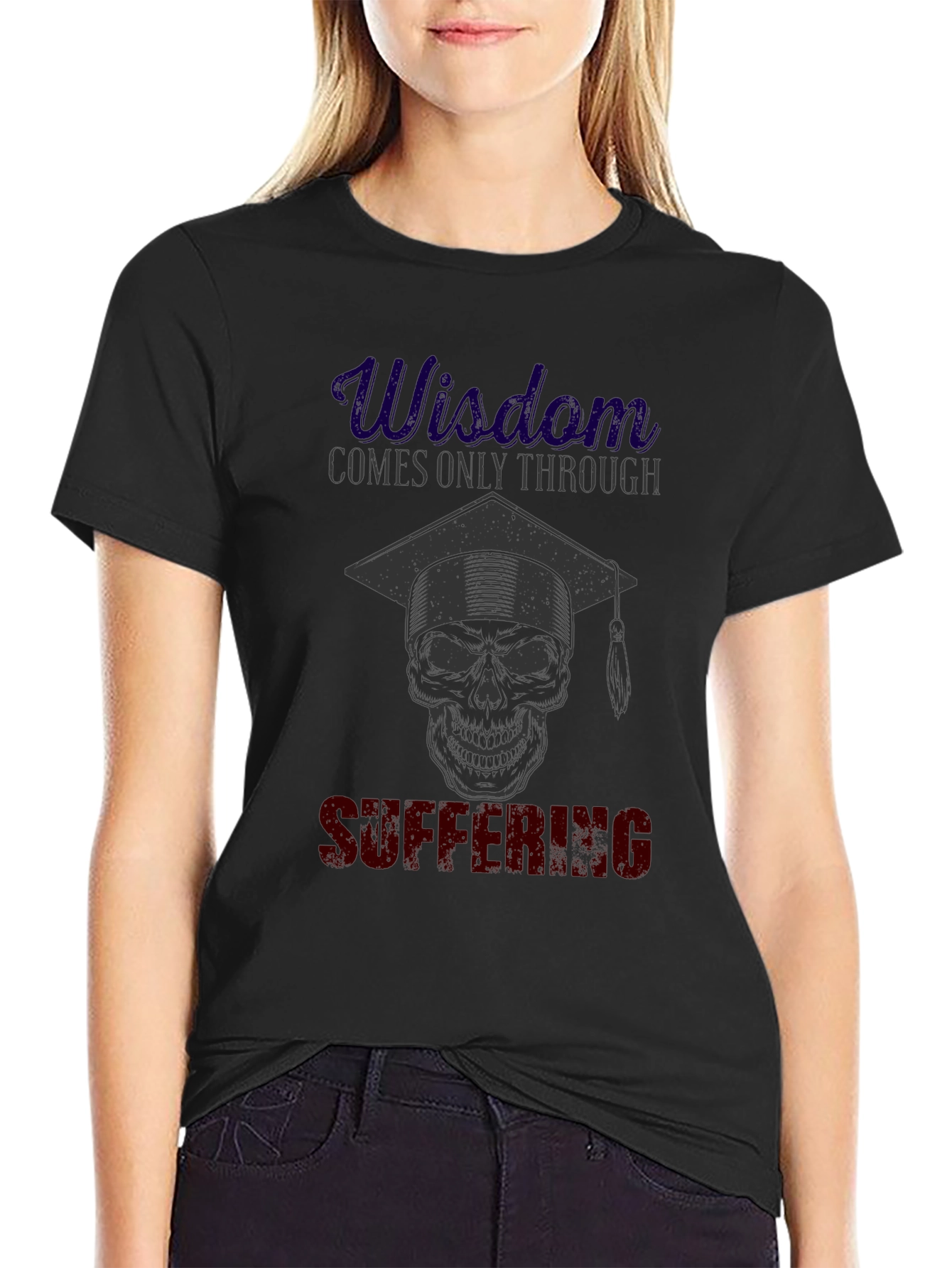 Wisdom Through Suffering Graphic T-Shirt