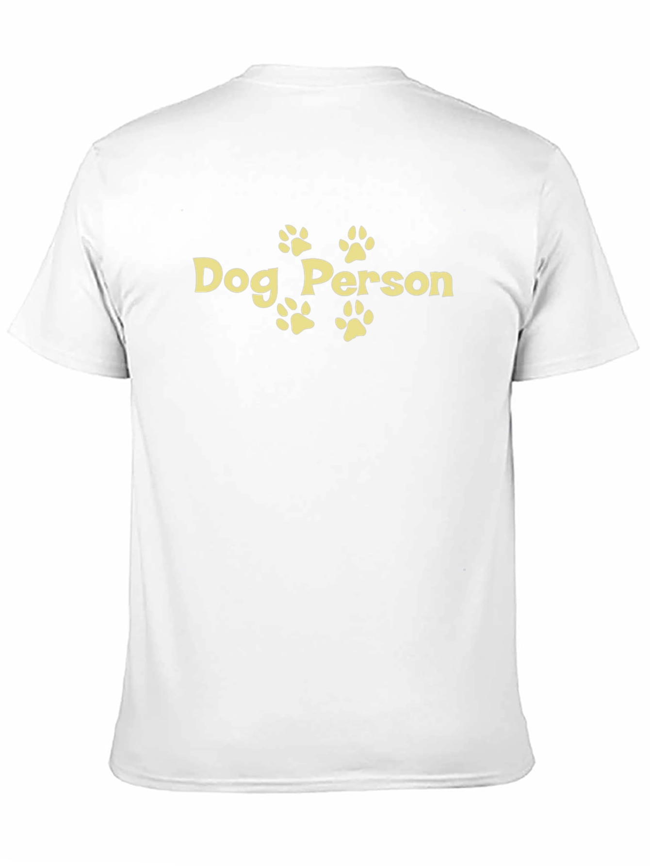 Dog Person Graphic Tee - Black Casual Fit