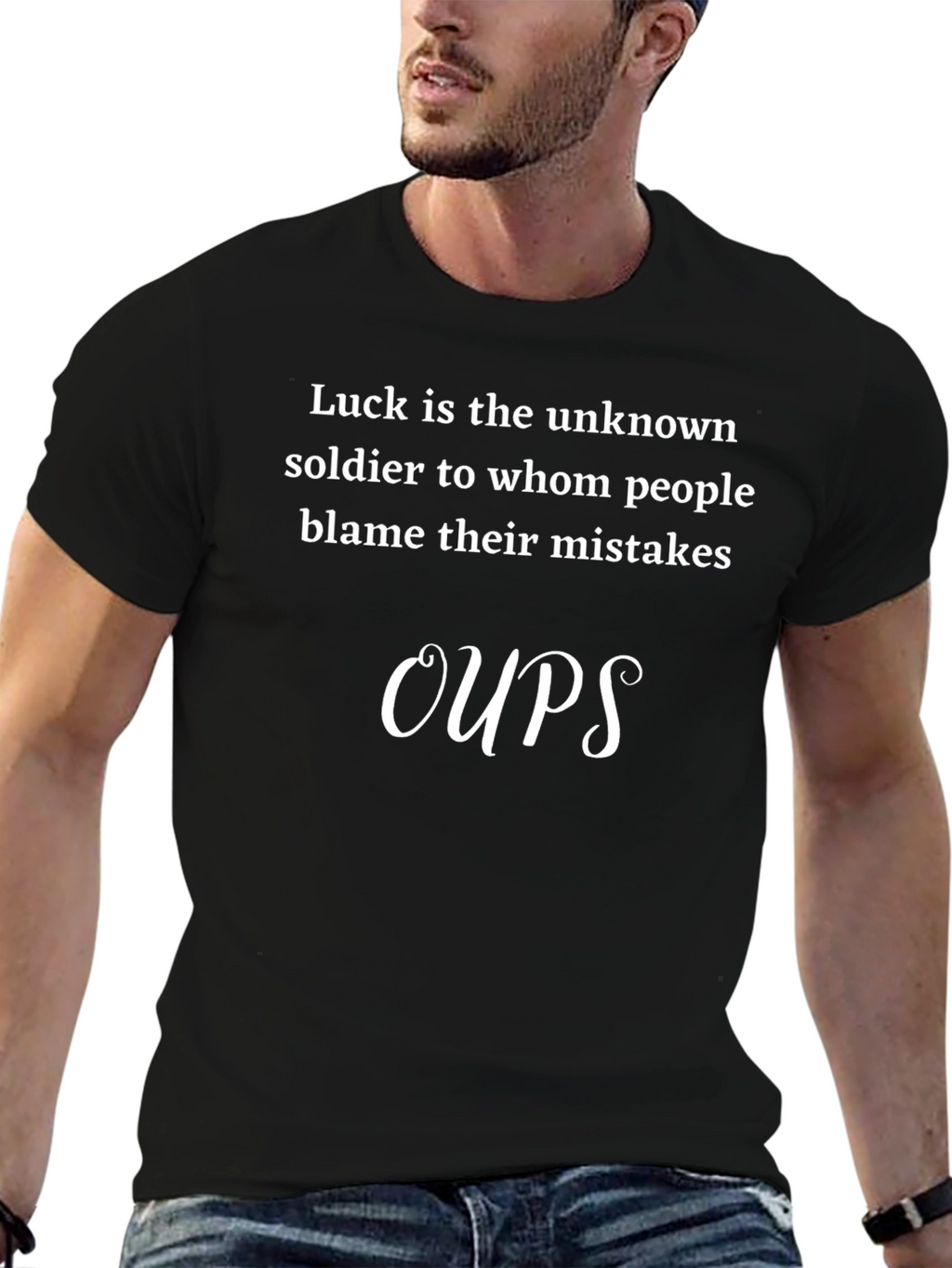 Oops! Funny Slogan T-Shirt