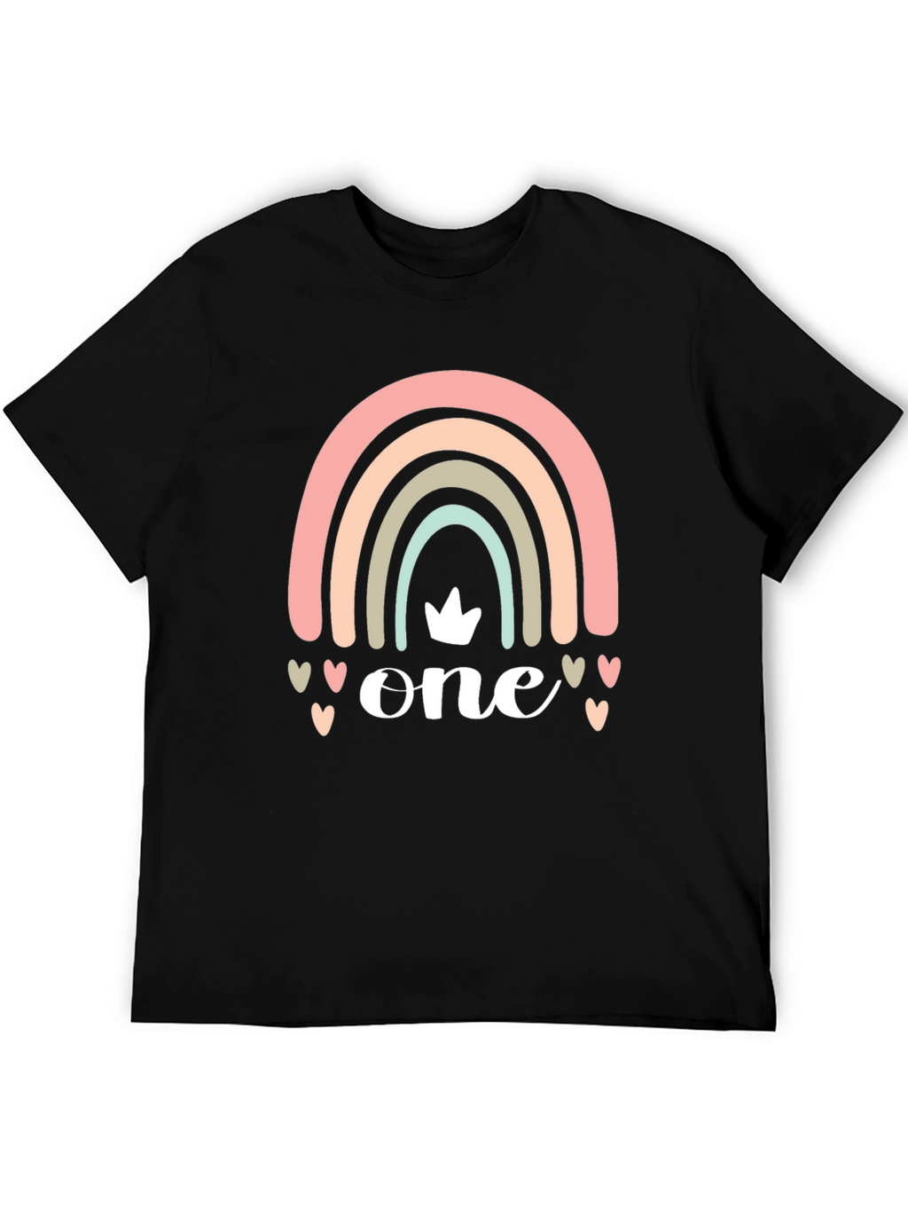 Rainbow One Birthday T-Shirt