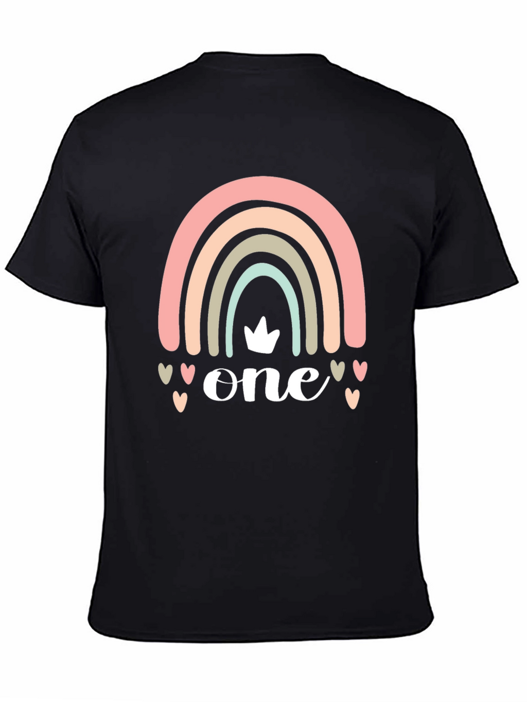 Rainbow One Birthday T-Shirt