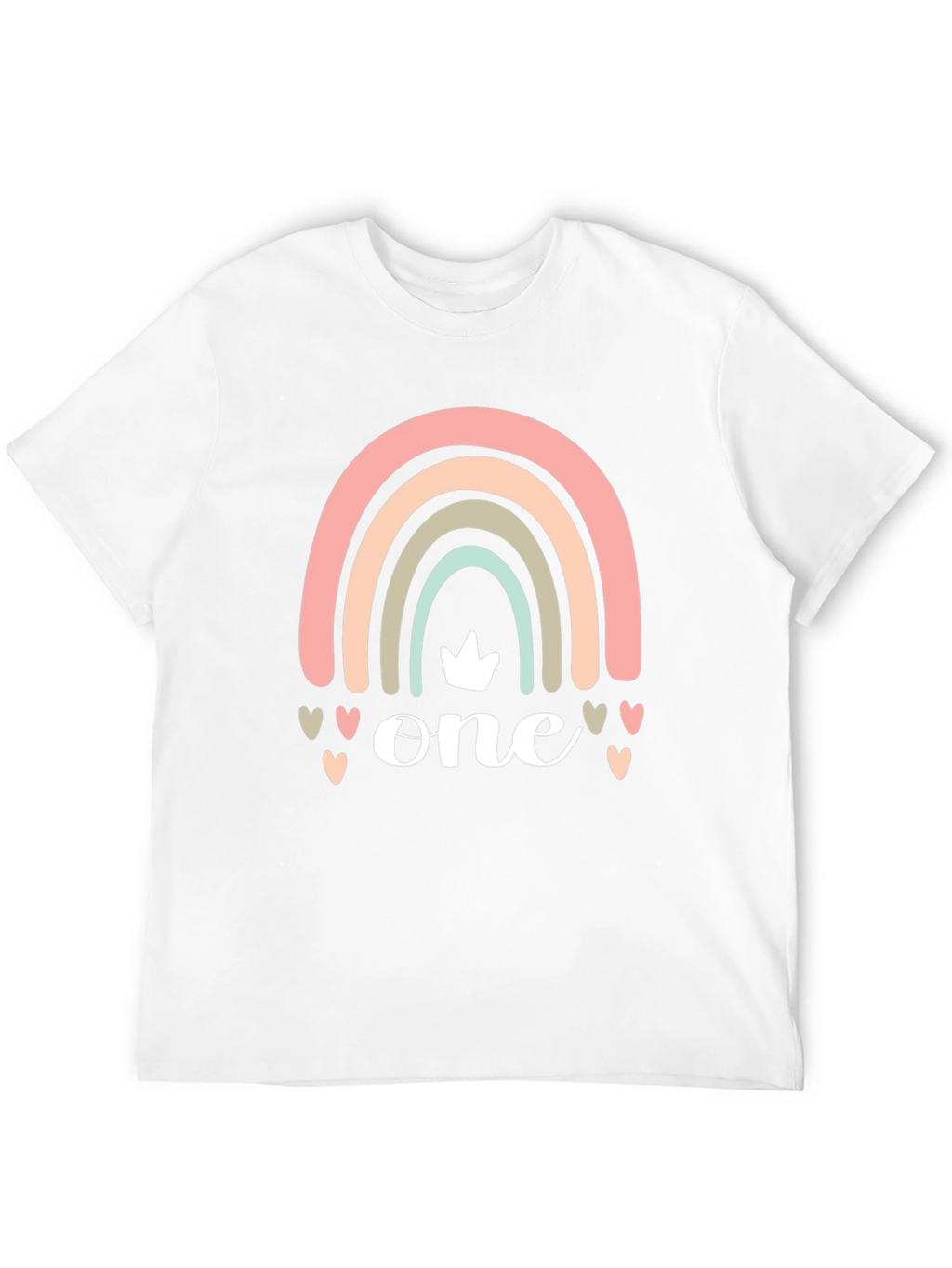 Rainbow One Birthday T-Shirt