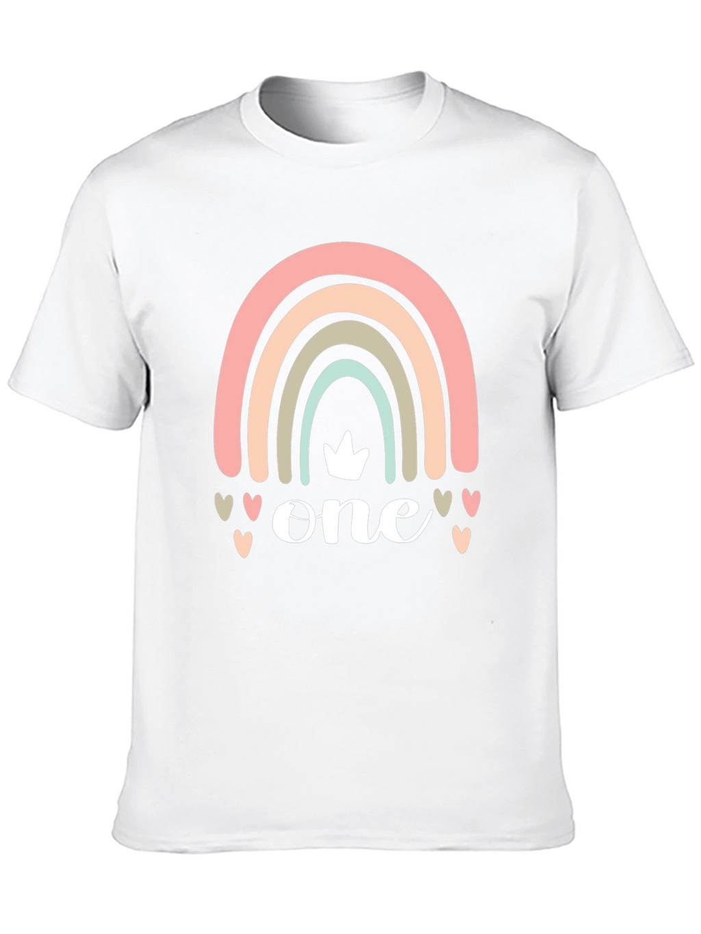 Rainbow One Birthday T-Shirt