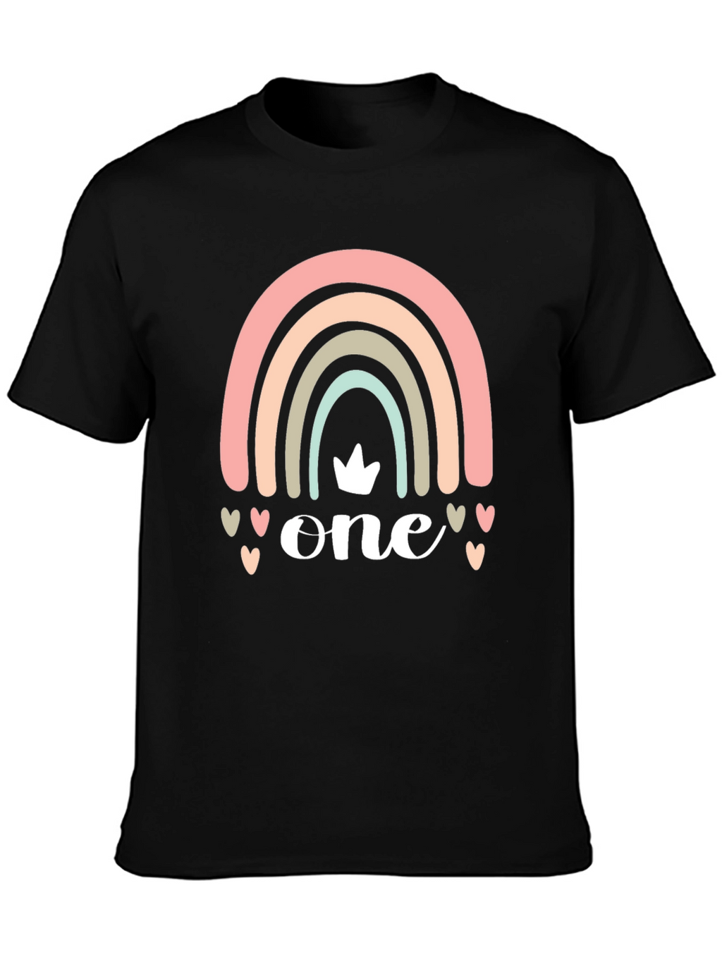 Rainbow One Birthday T-Shirt