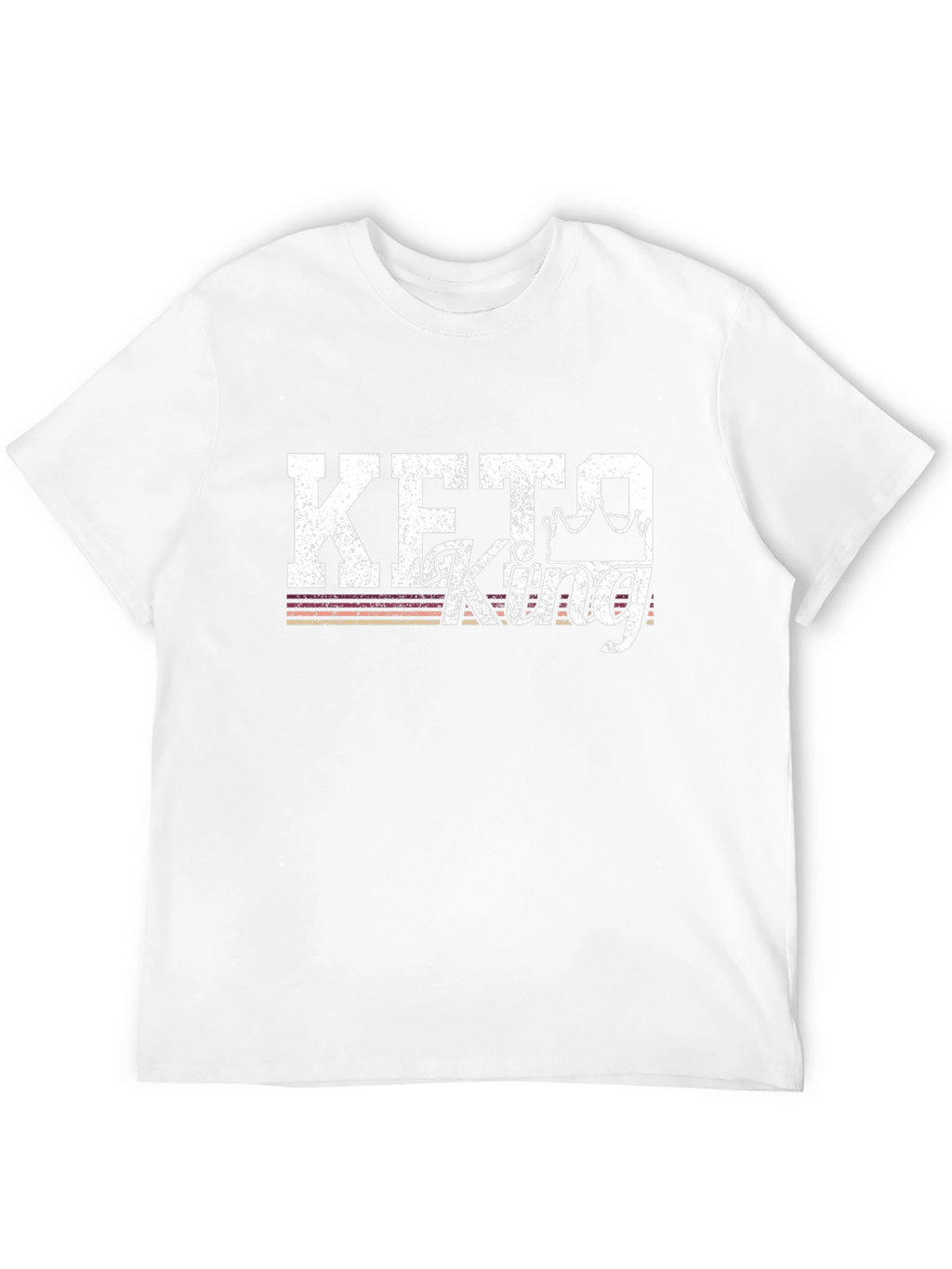 Keto King Graphic T-Shirt - Black
