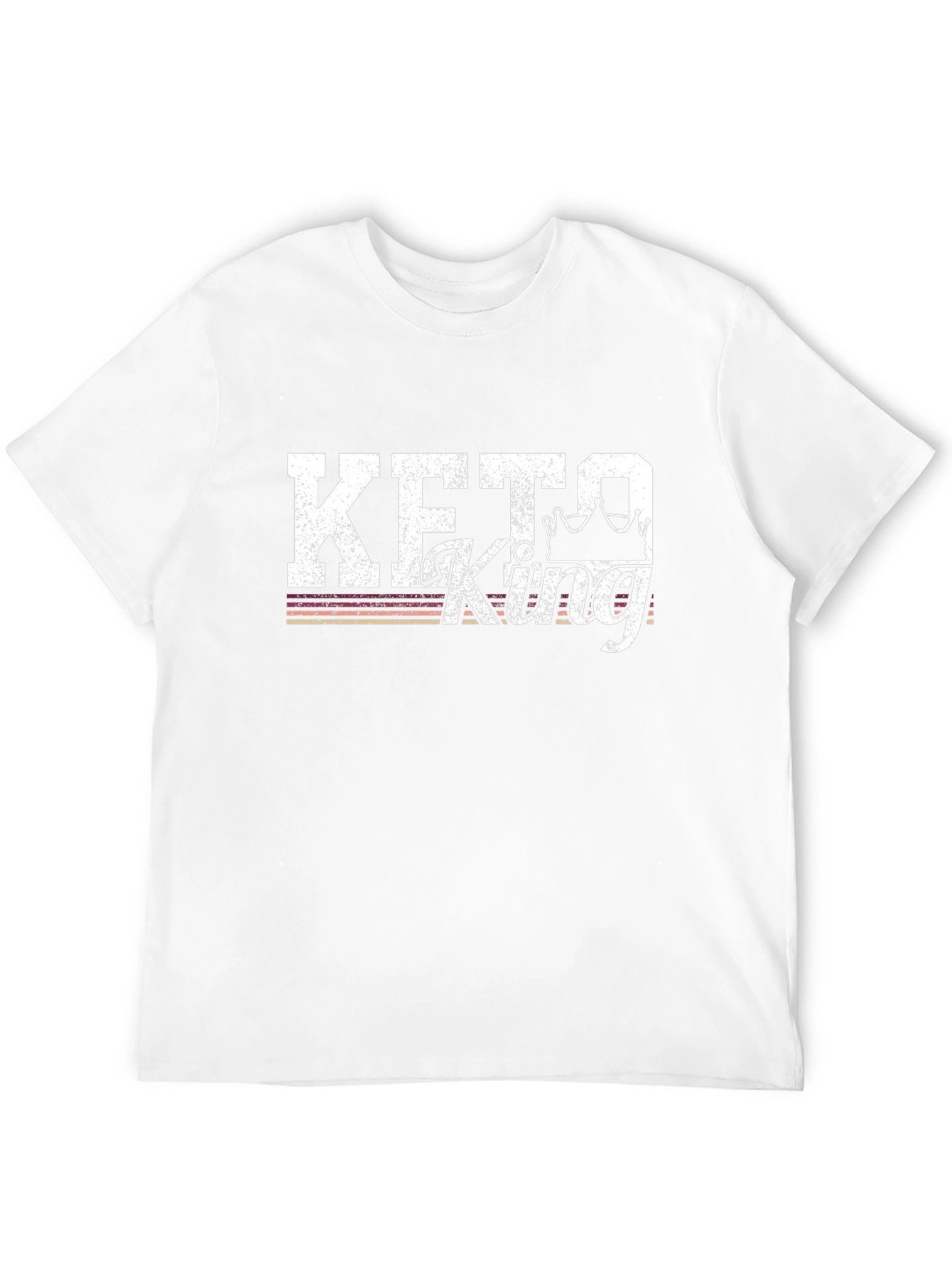 Keto King Graphic T-Shirt - Black
