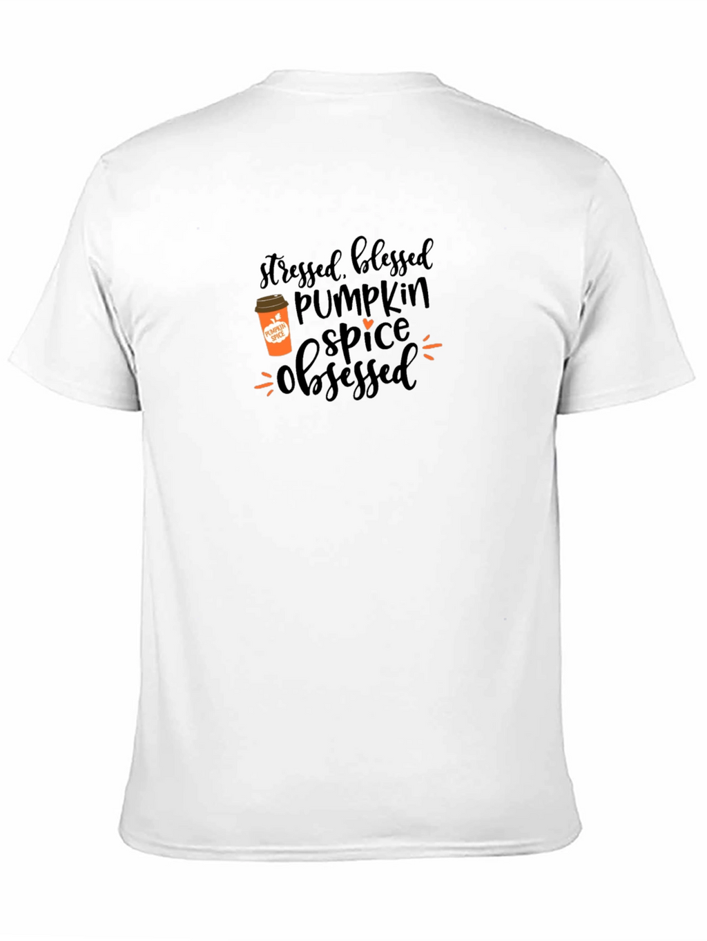 Stressed Blessed Pumpkin Spice Obsessed T-Shirt