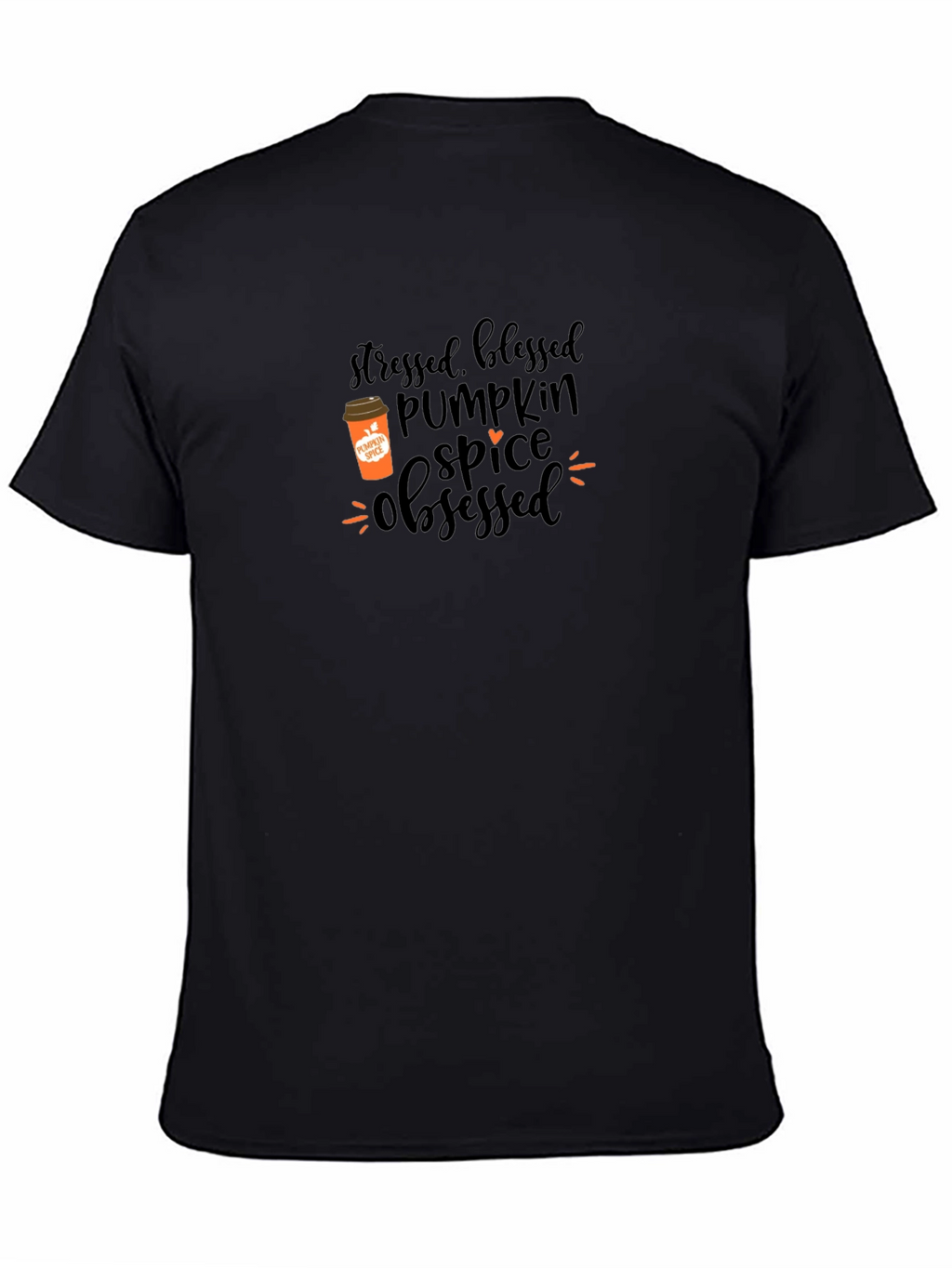 Stressed Blessed Pumpkin Spice Obsessed T-Shirt