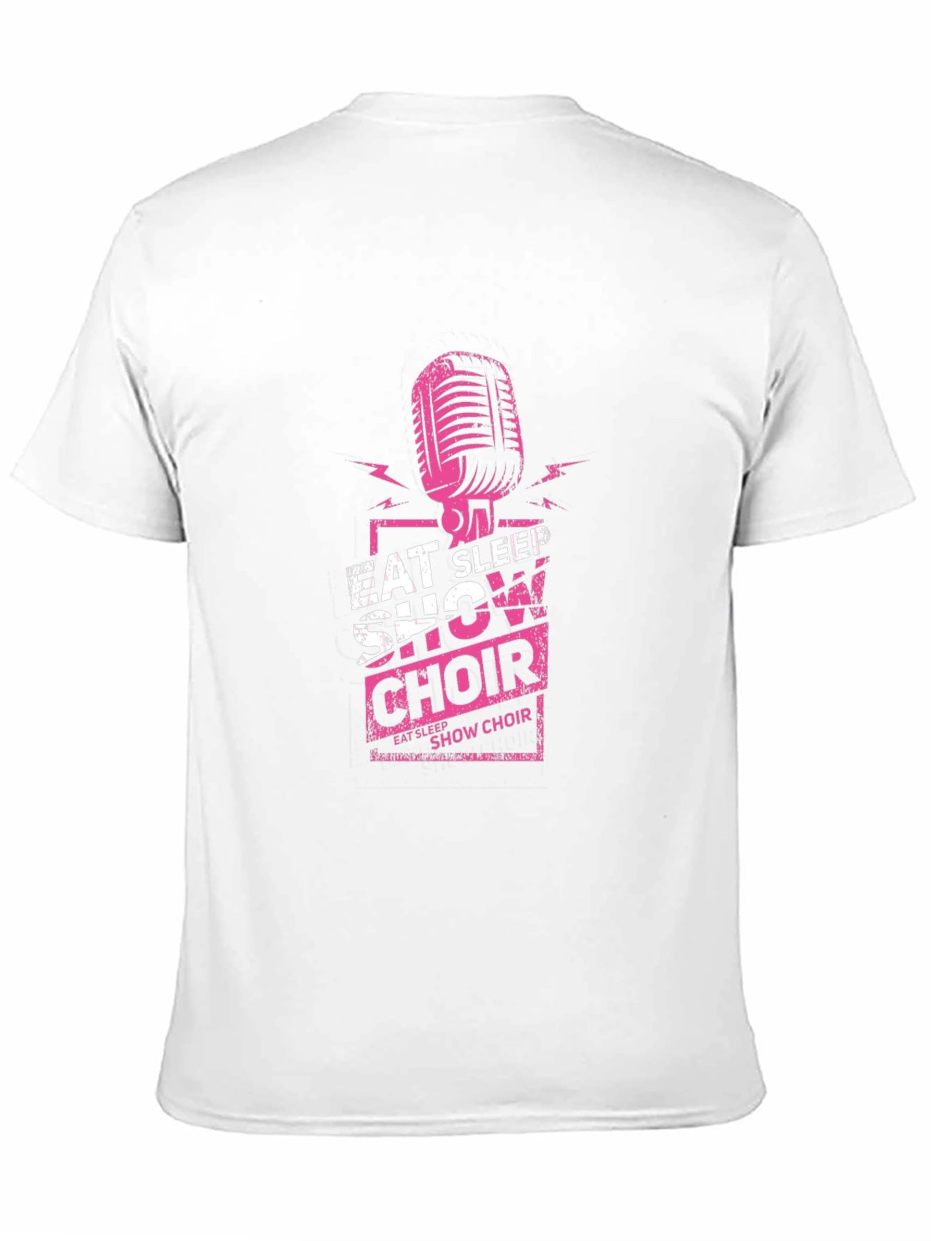 Eat Sleep Show Choir Black Graphic T-Shirt