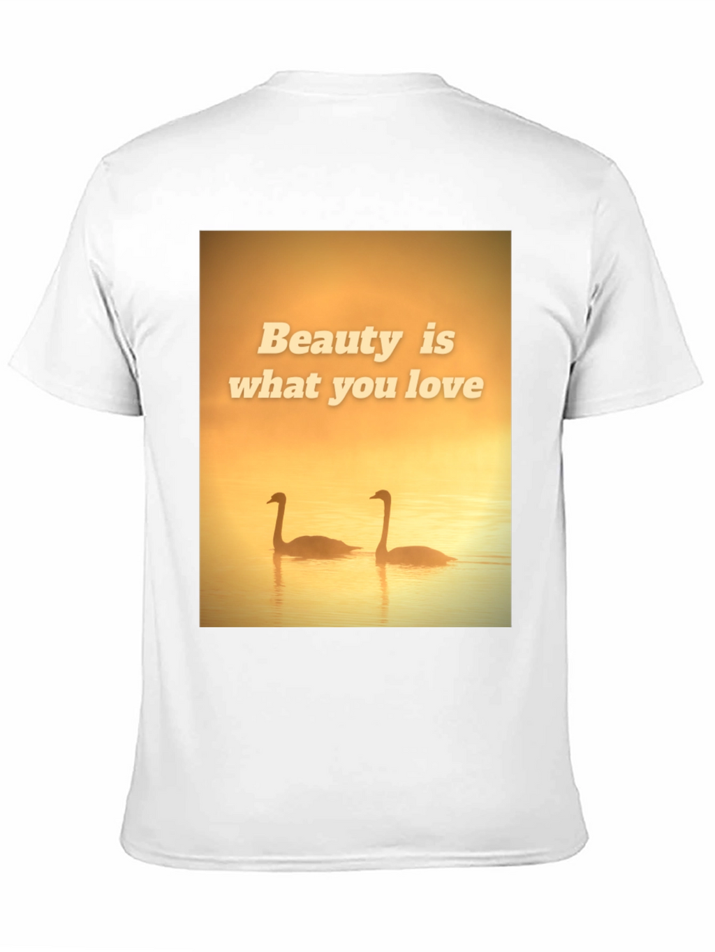 Beauty Swans Graphic T-Shirt