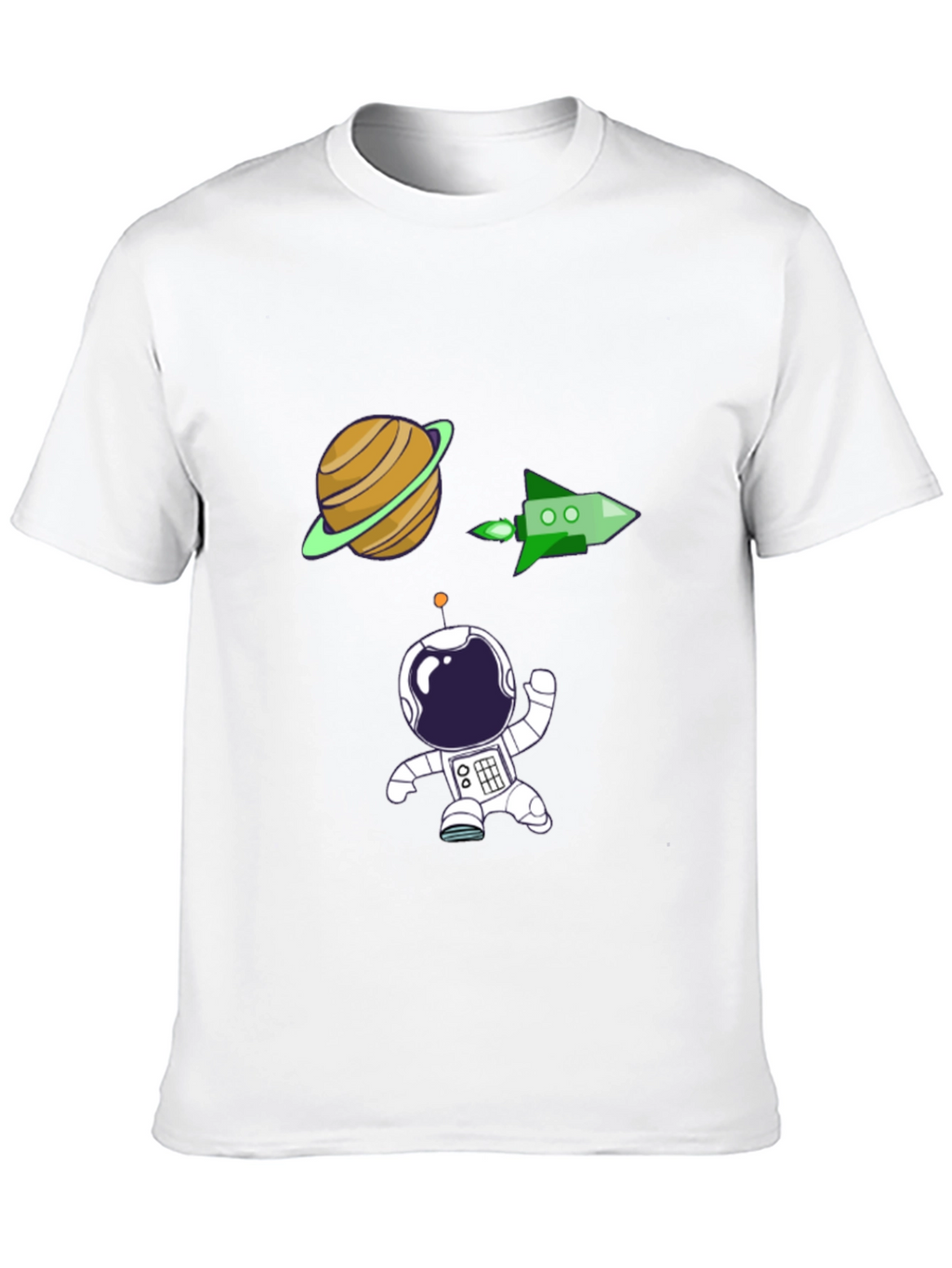 Astronaut Graphic Tee - Space Adventure Shirt
