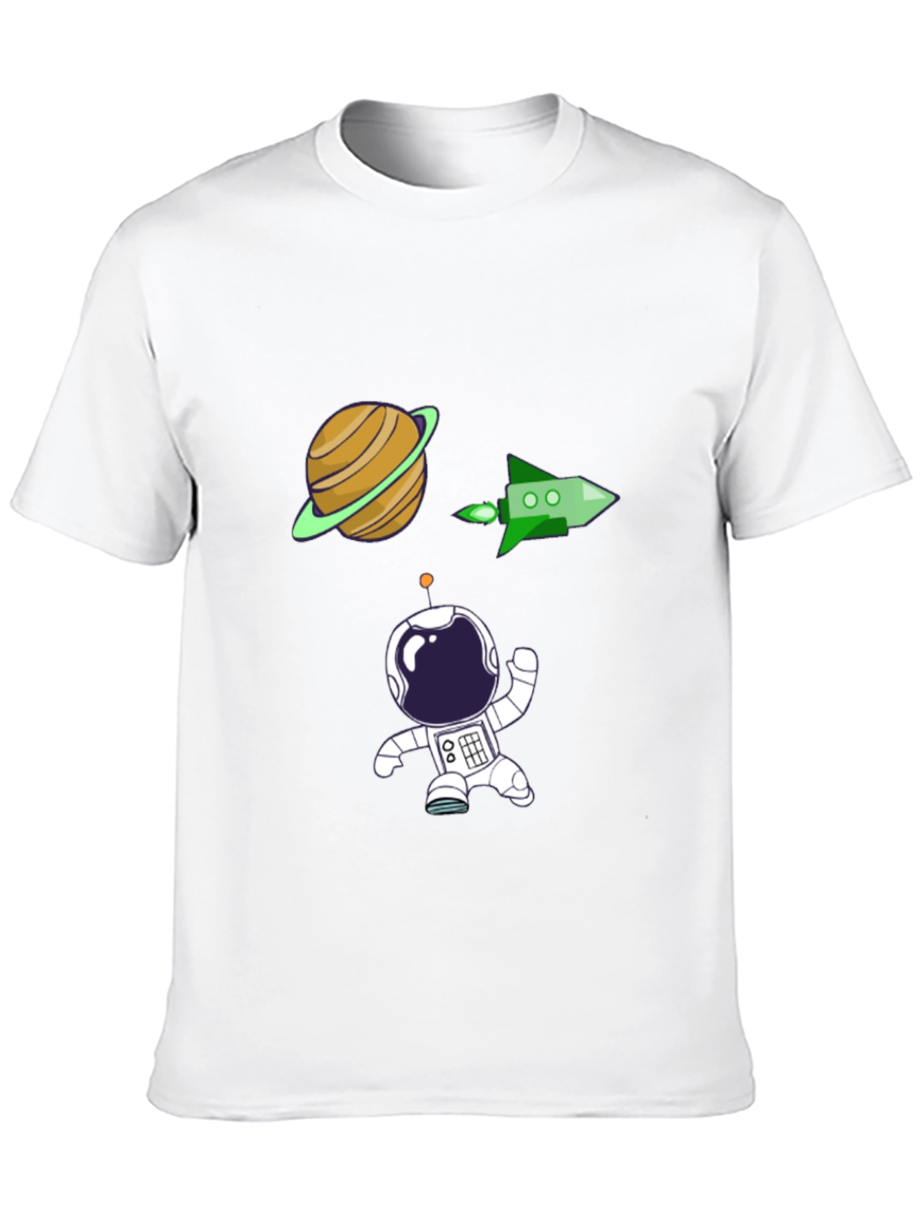 Astronaut Graphic Tee - Space Adventure Shirt