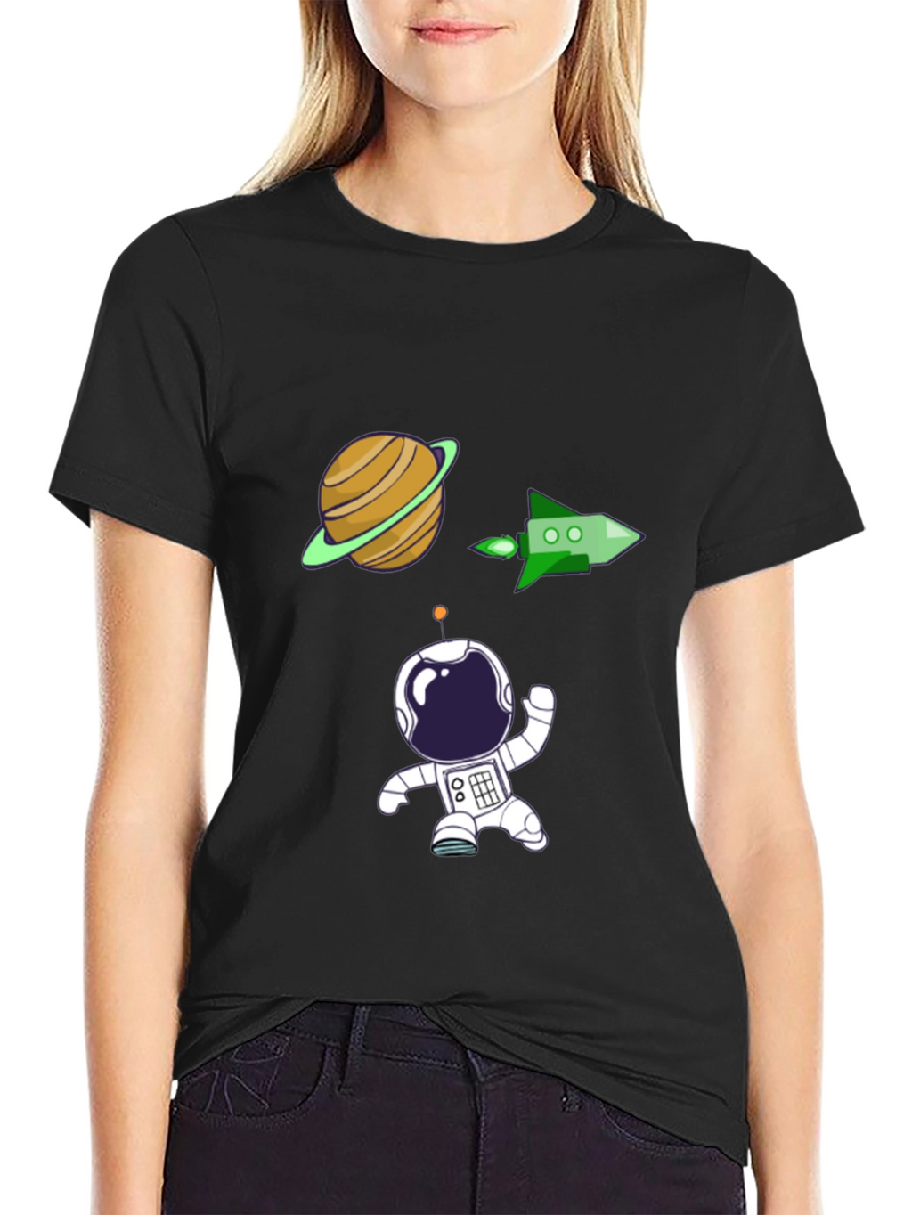 Astronaut Graphic Tee - Space Adventure Shirt