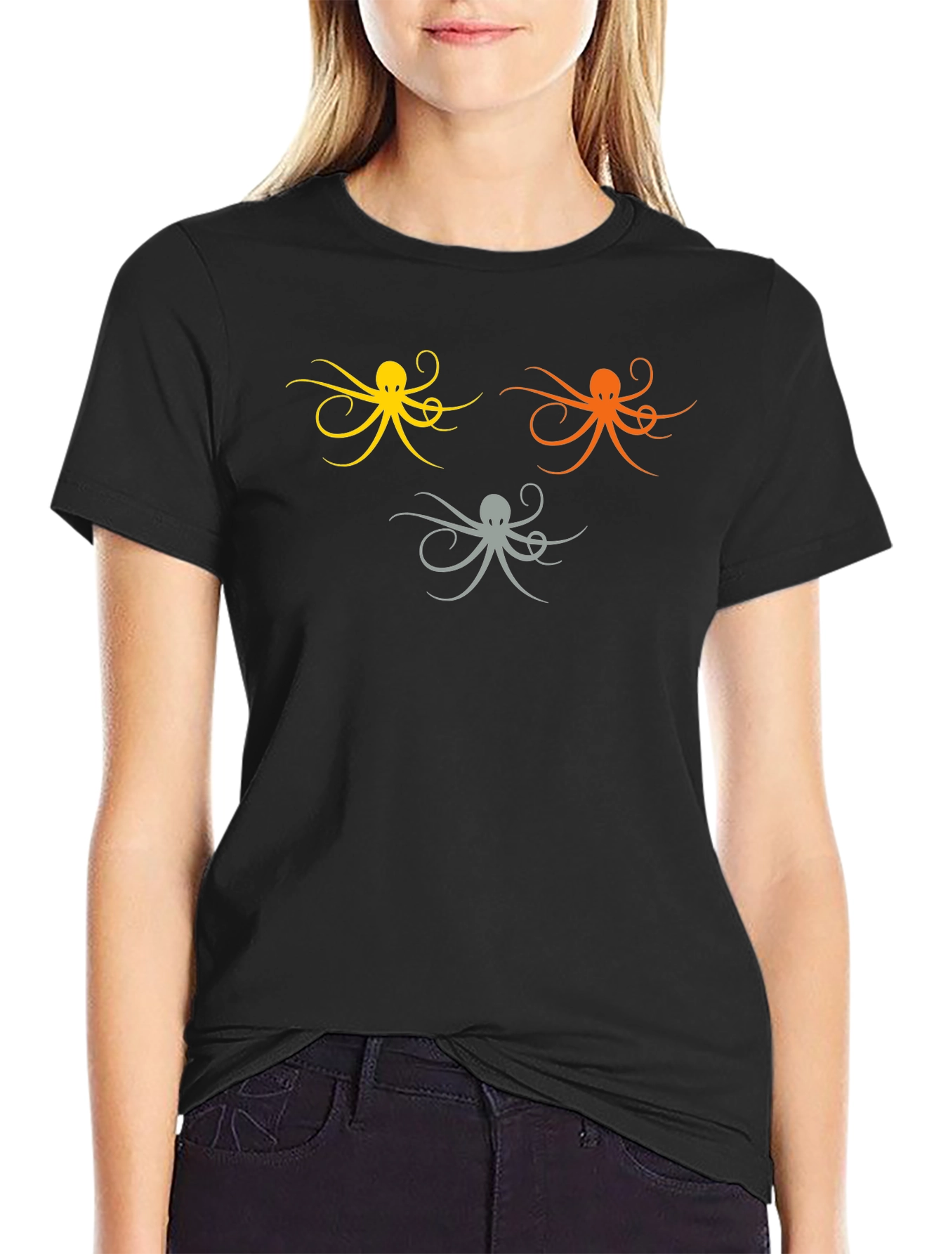 Octopus Graphic Tee - Modern Design