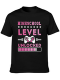 High School Level Unlocked Gamer T-Shirt