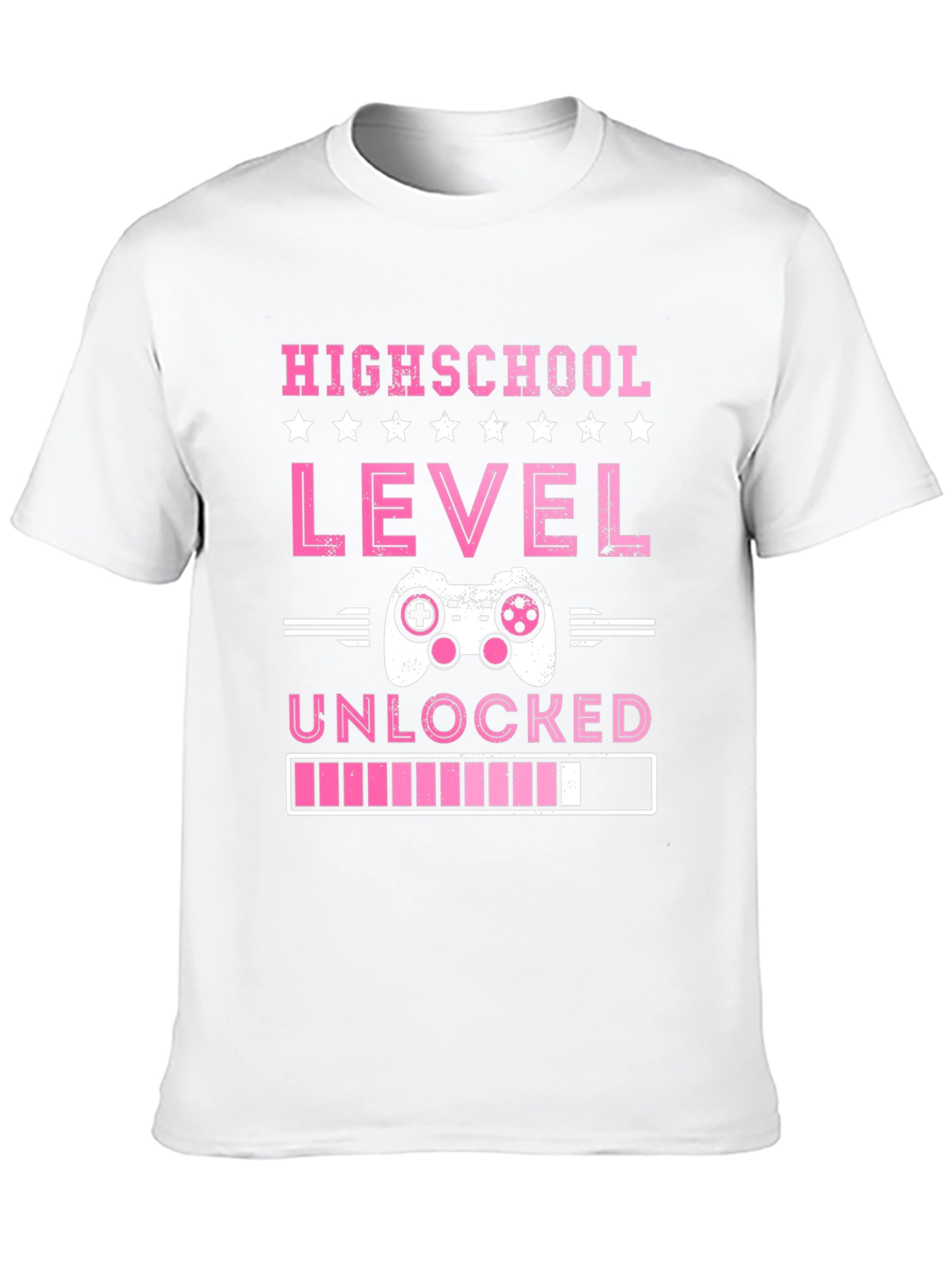High School Level Unlocked Gamer T-Shirt