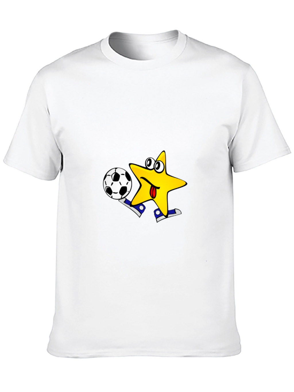 Funny Star Soccer T-Shirt - Kick Off in Style!