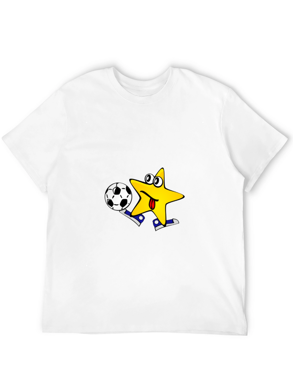 Funny Star Soccer T-Shirt - Kick Off in Style!