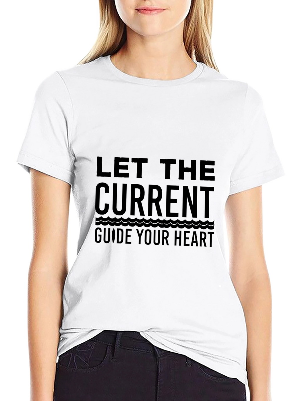 Let The Current Guide Your Heart Graphic T-Shirt