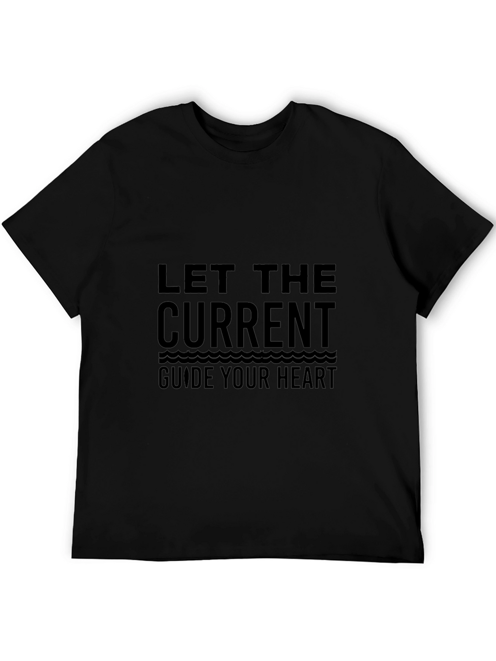Let The Current Guide Your Heart Graphic T-Shirt