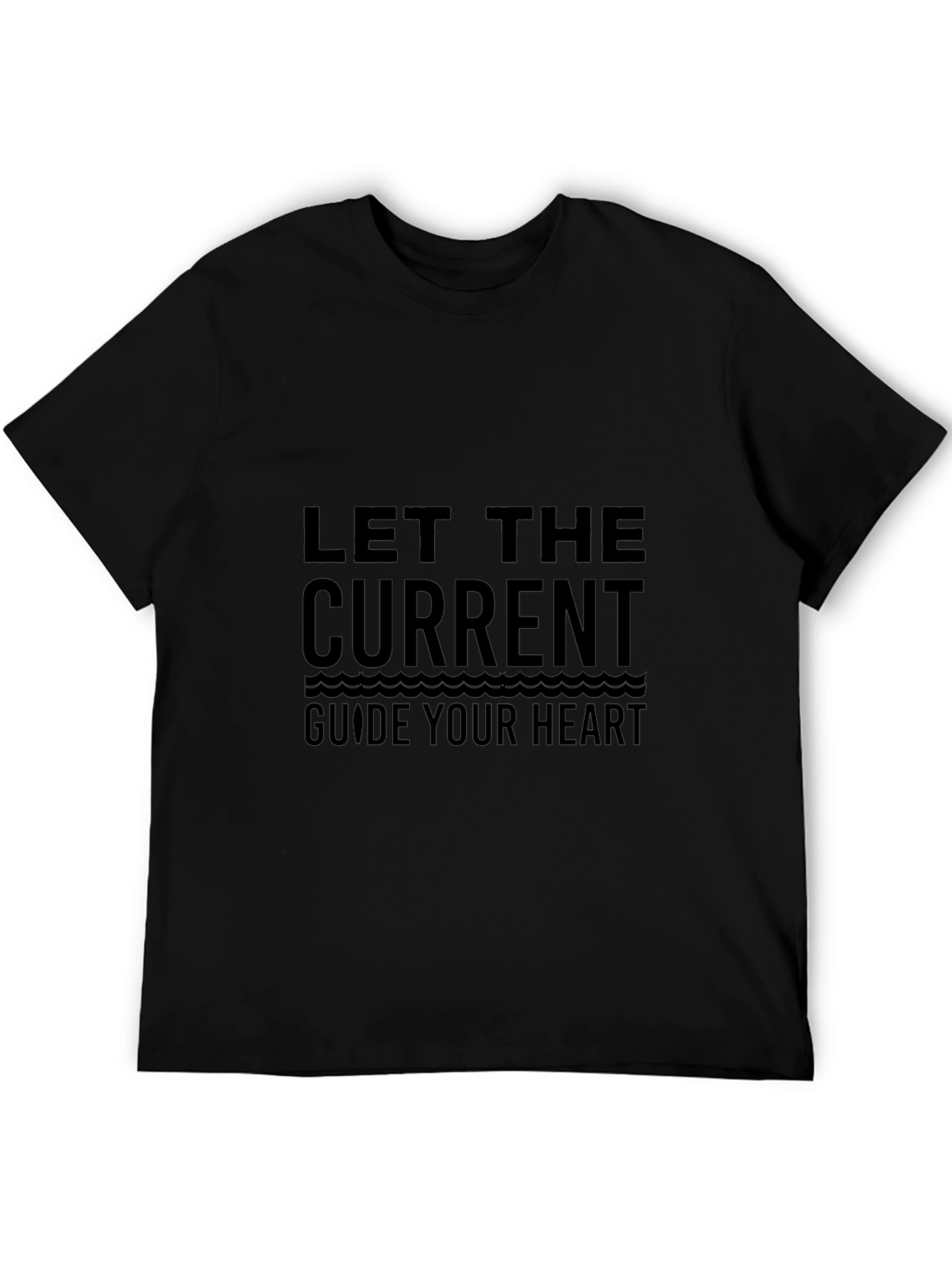 Let The Current Guide Your Heart Graphic T-Shirt