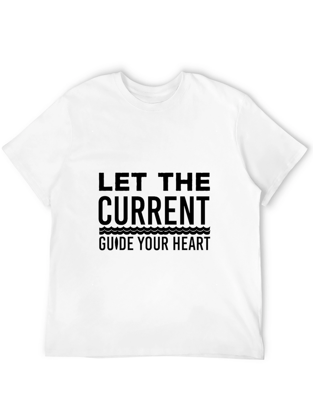 Let The Current Guide Your Heart Graphic T-Shirt