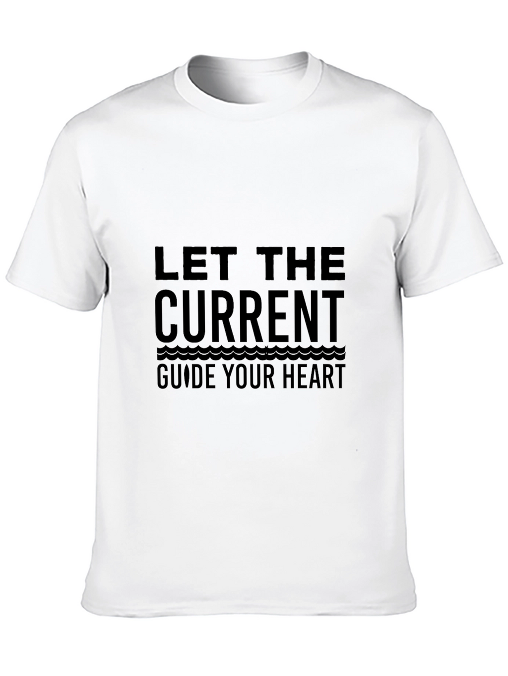 Let The Current Guide Your Heart Graphic T-Shirt