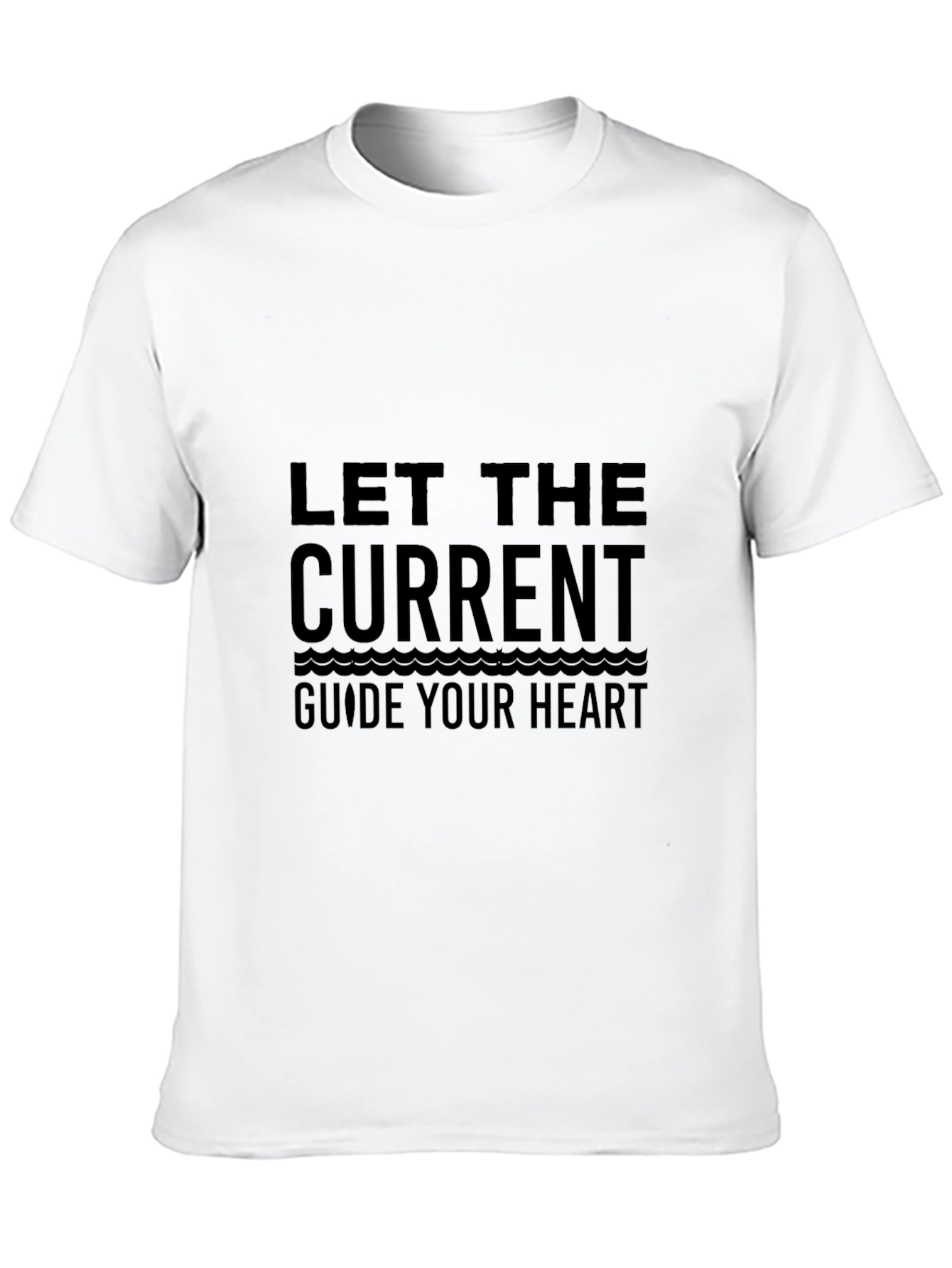 Let The Current Guide Your Heart Graphic T-Shirt