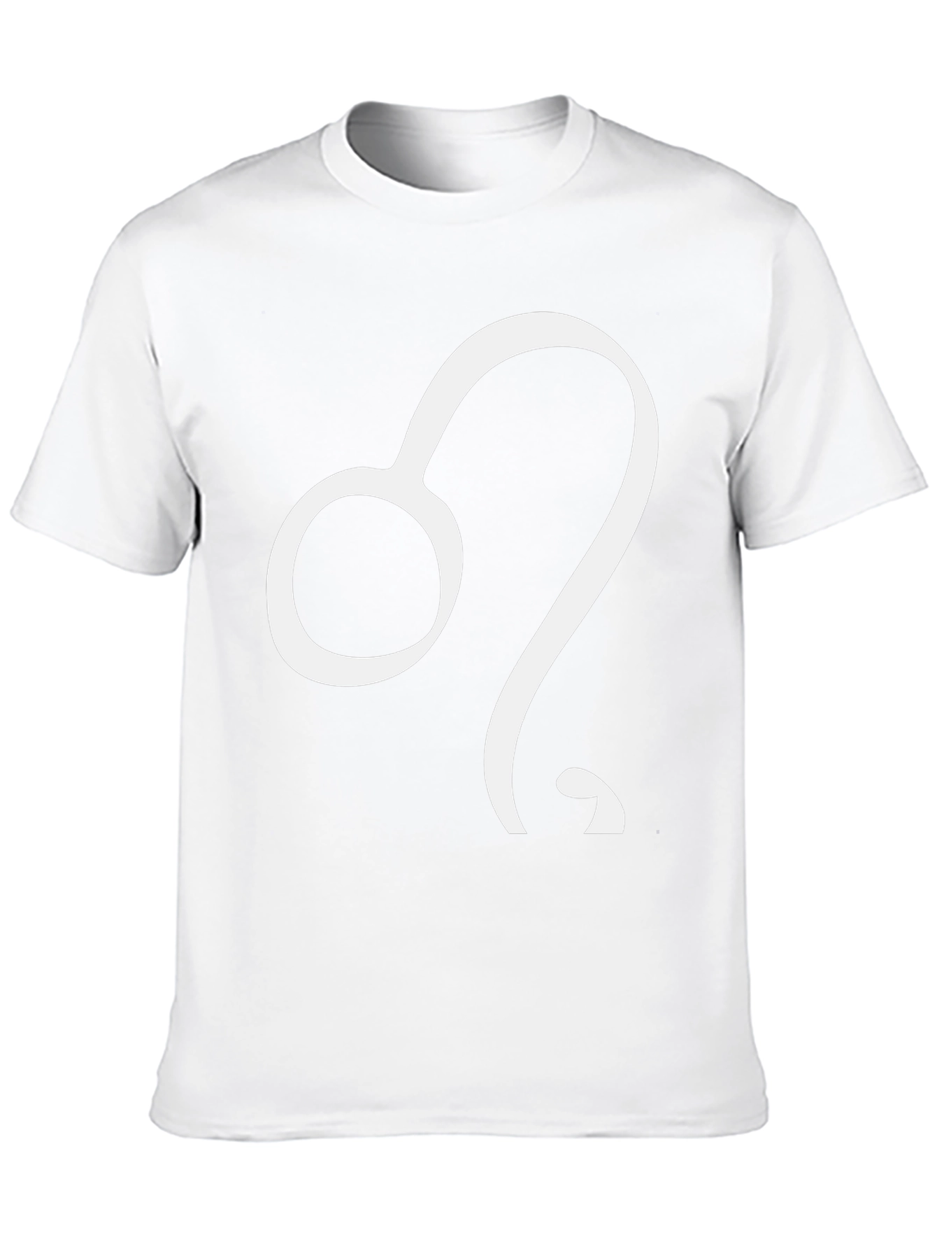 Leo Zodiac T-Shirt - Black Cotton Tee