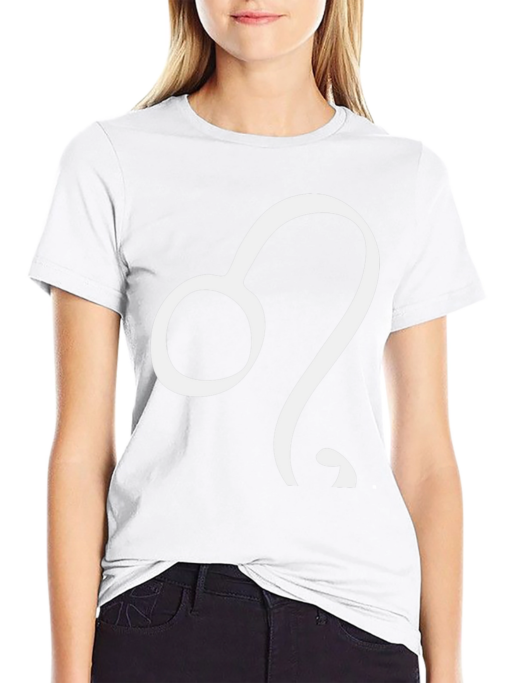 Leo Zodiac T-Shirt - Black Cotton Tee