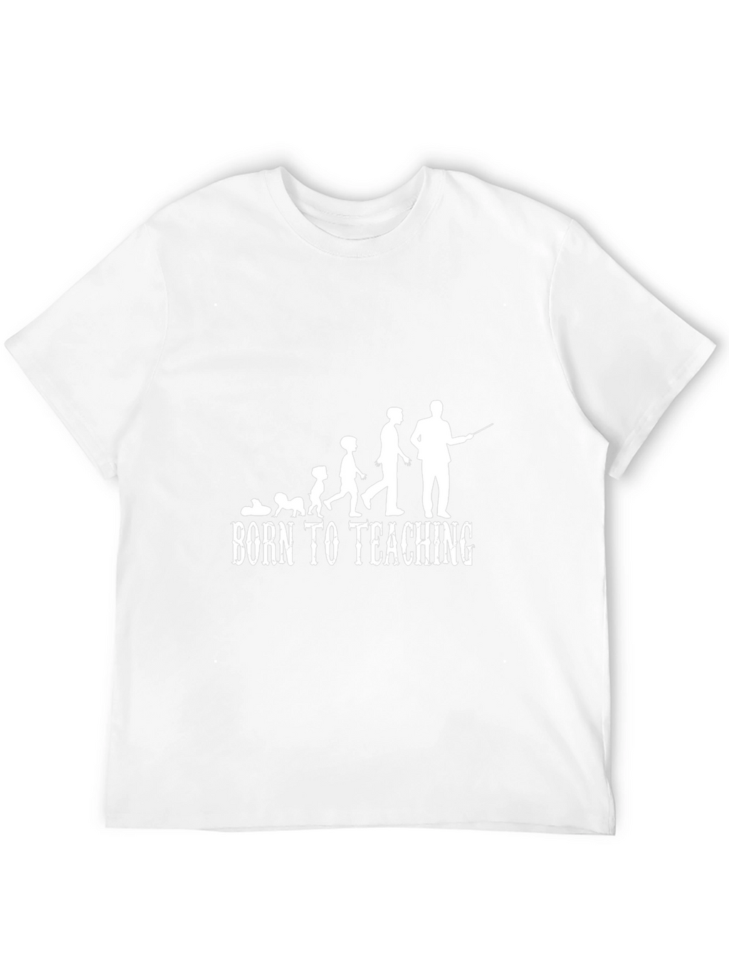 Born to Teach Black Graphic Tee