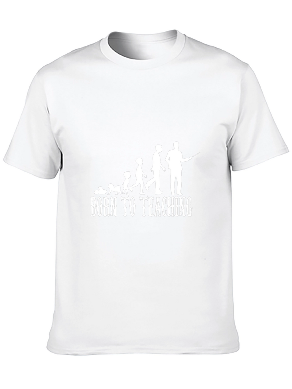 Born to Teach Black Graphic Tee