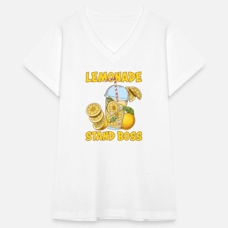 Lemonade Stand Boss Lemon Juice Summer Refreshing