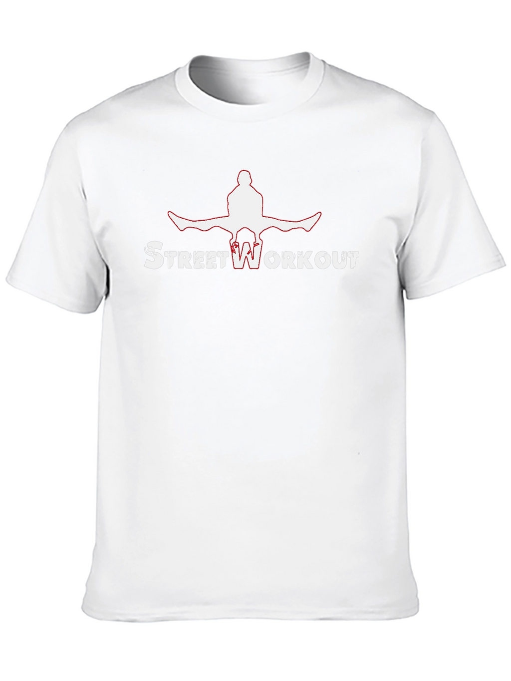 Street Workout Graphic Tee - Black Cotton T-Shirt