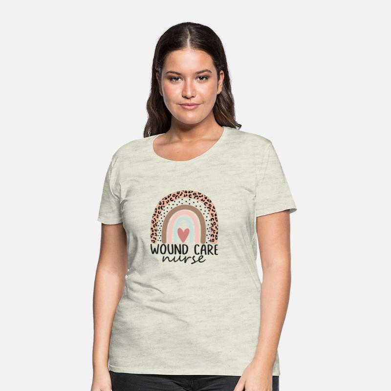Leopard Rainbow Wound Care Nurse Nursing Wound