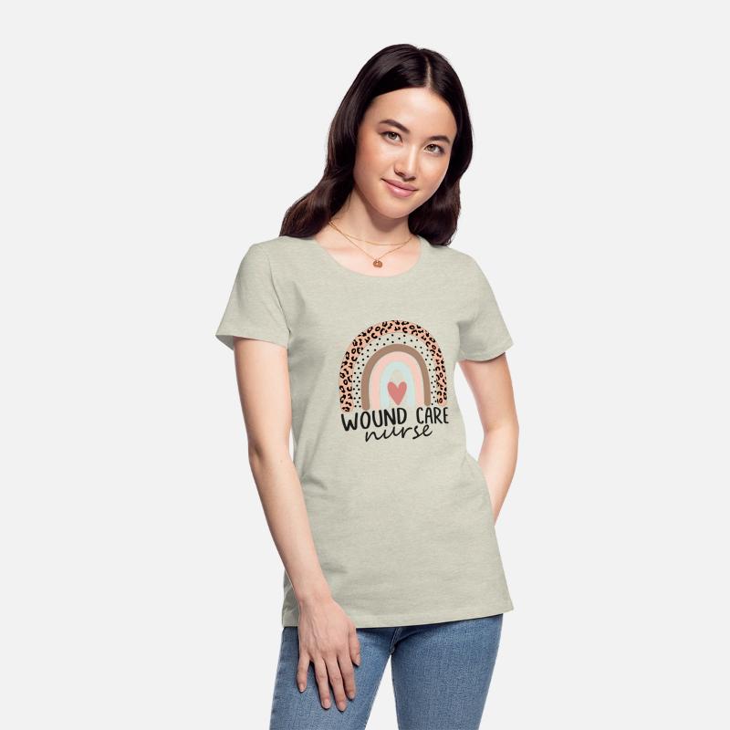 Leopard Rainbow Wound Care Nurse Nursing Wound