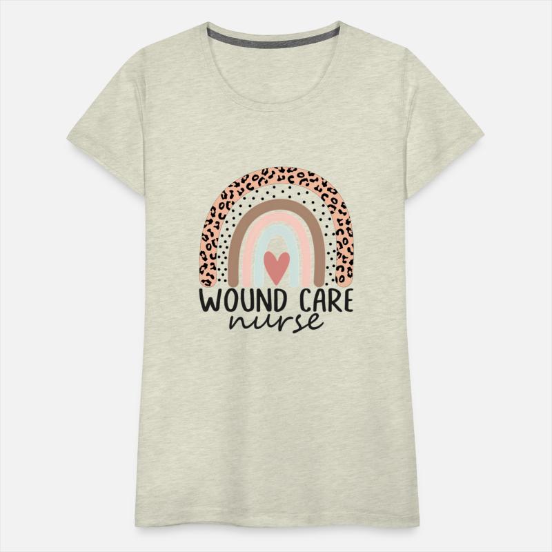 Leopard Rainbow Wound Care Nurse Nursing Wound