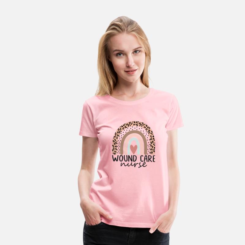 Leopard Rainbow Wound Care Nurse Nursing Wound