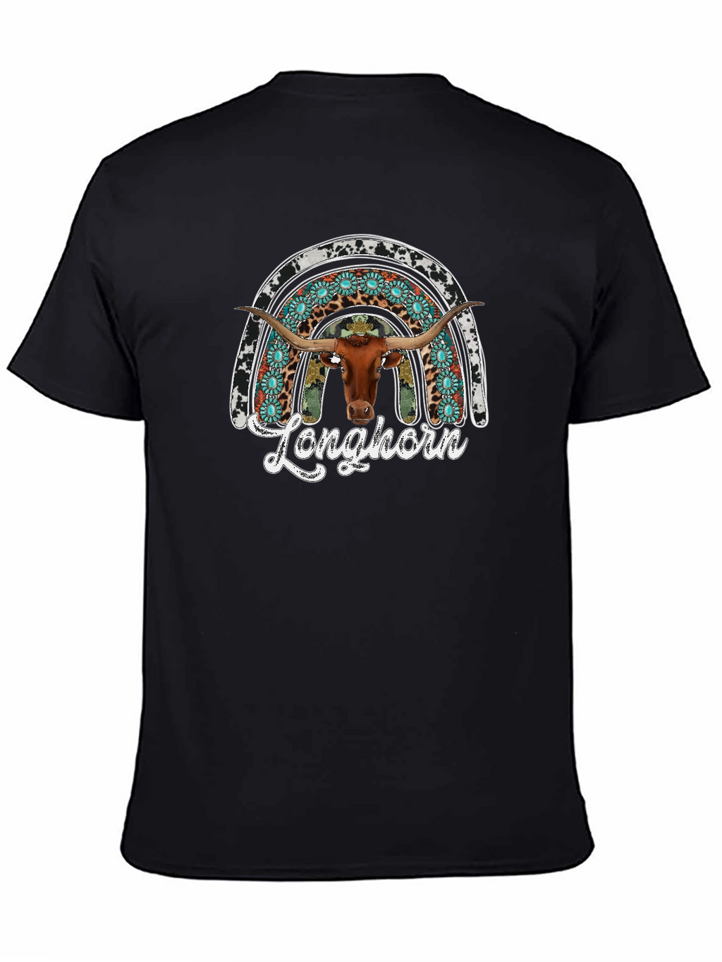 Longhorn Graphic Tee - Western Style