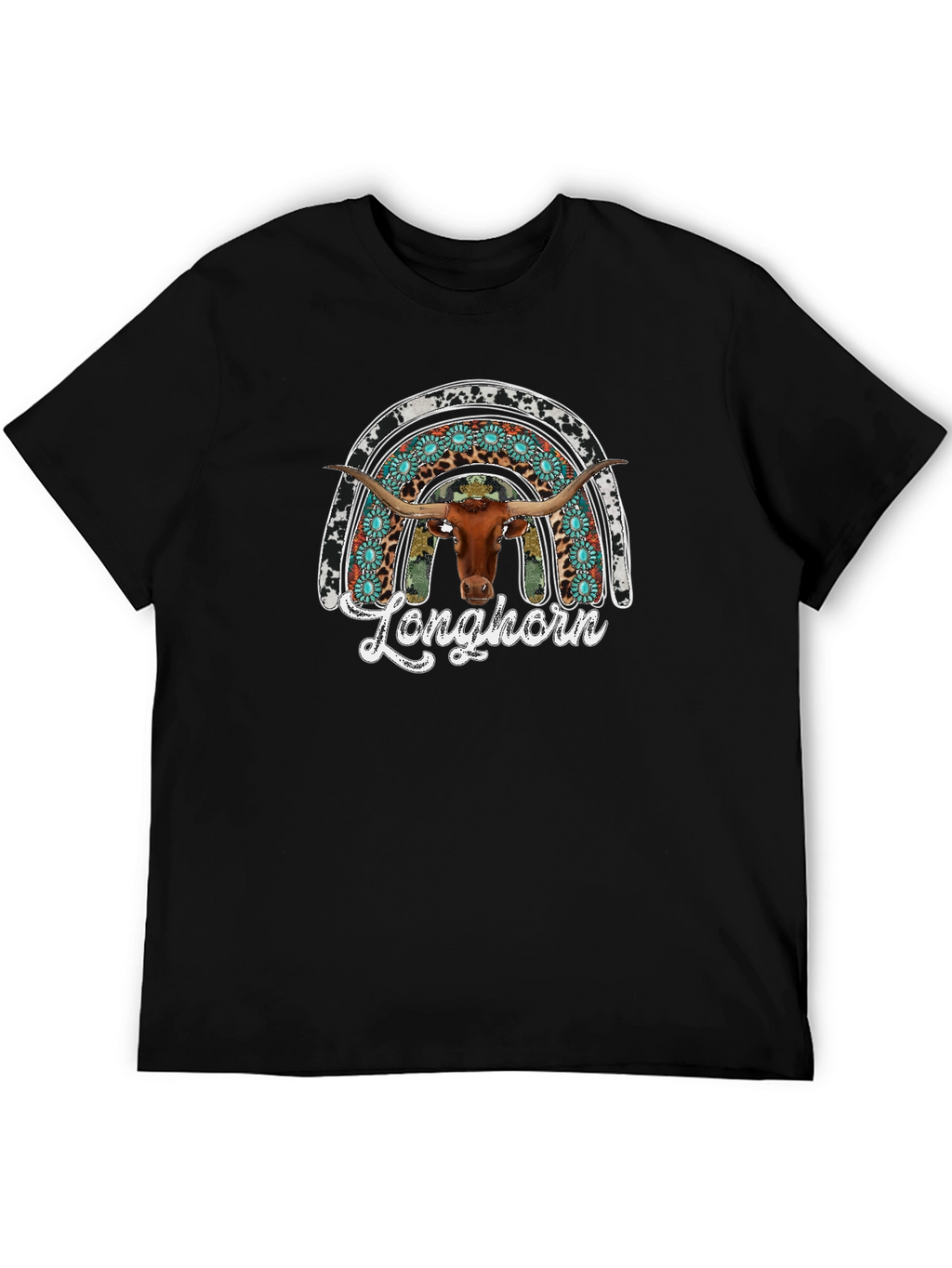 Longhorn Graphic Tee - Western Style