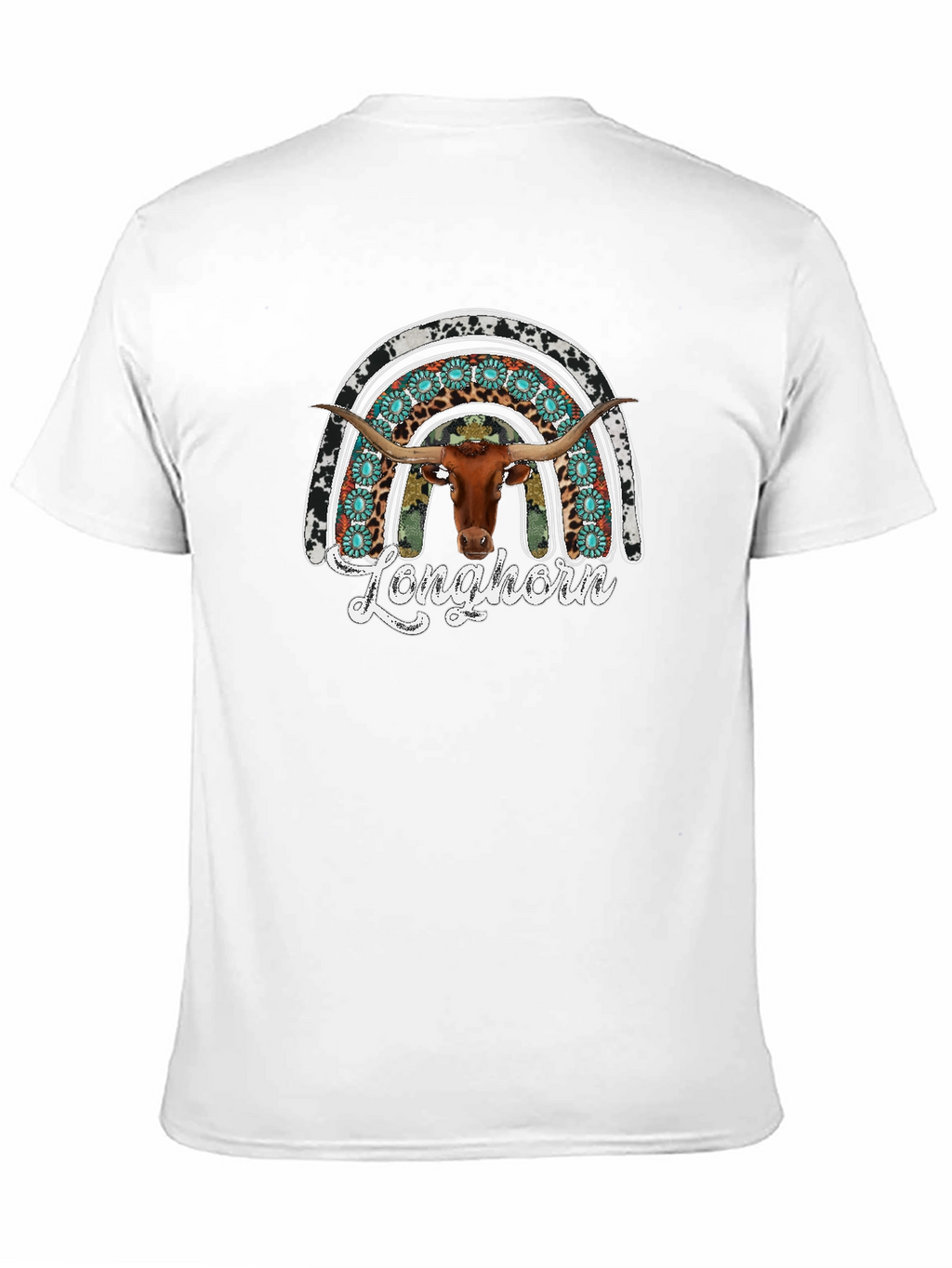Longhorn Graphic Tee - Western Style