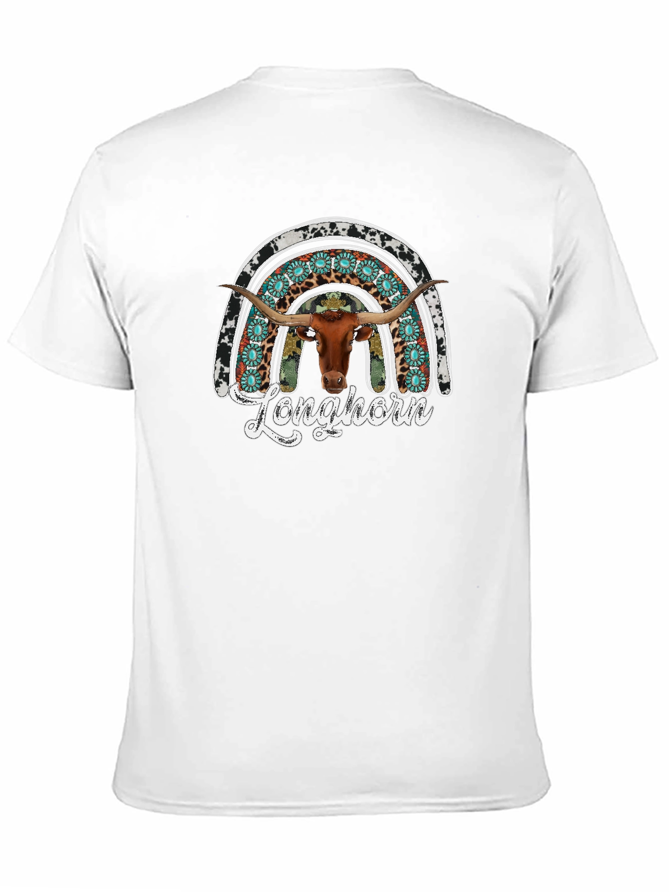 Longhorn Graphic Tee - Western Style